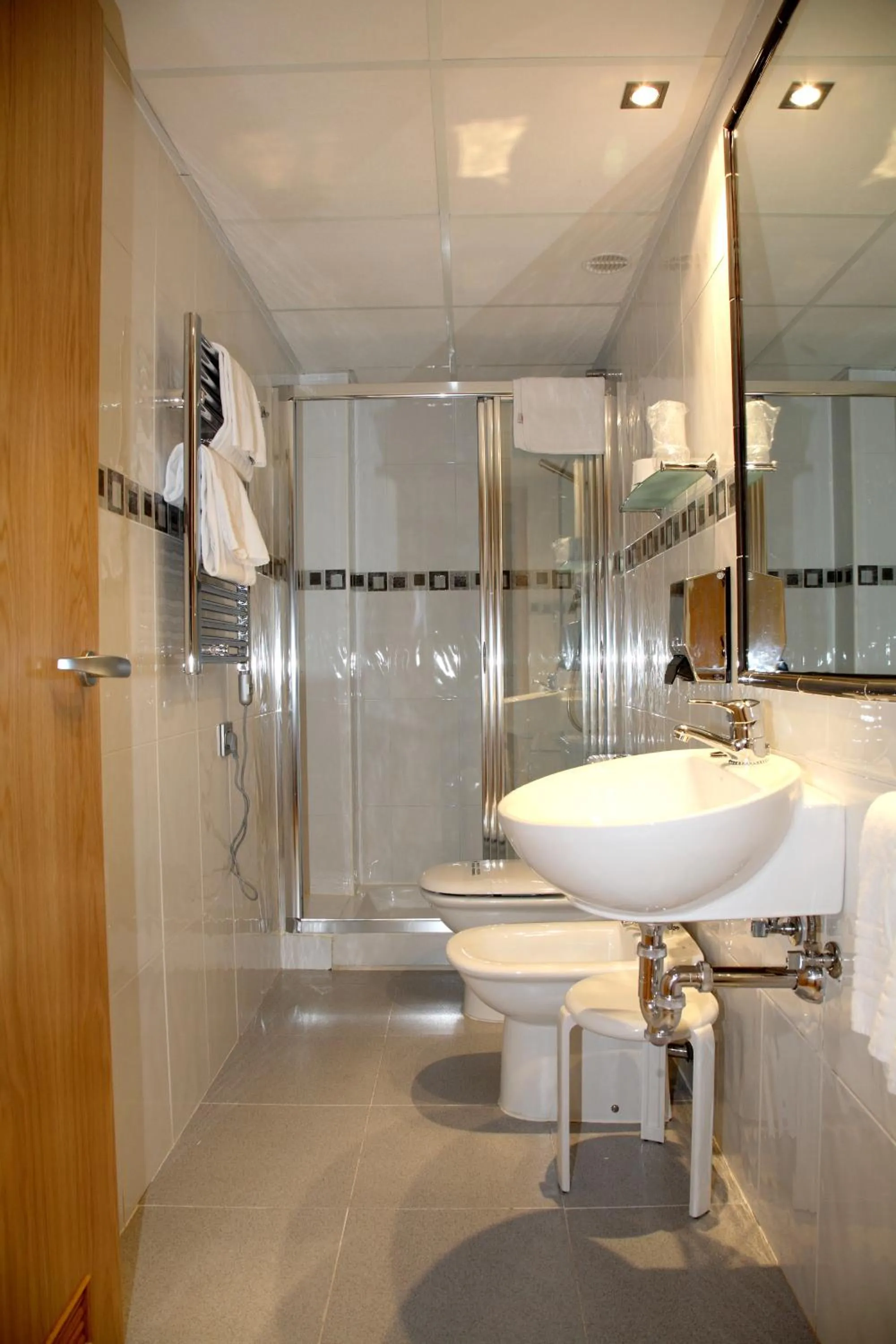 Bathroom in Hotel Villa De Ermua