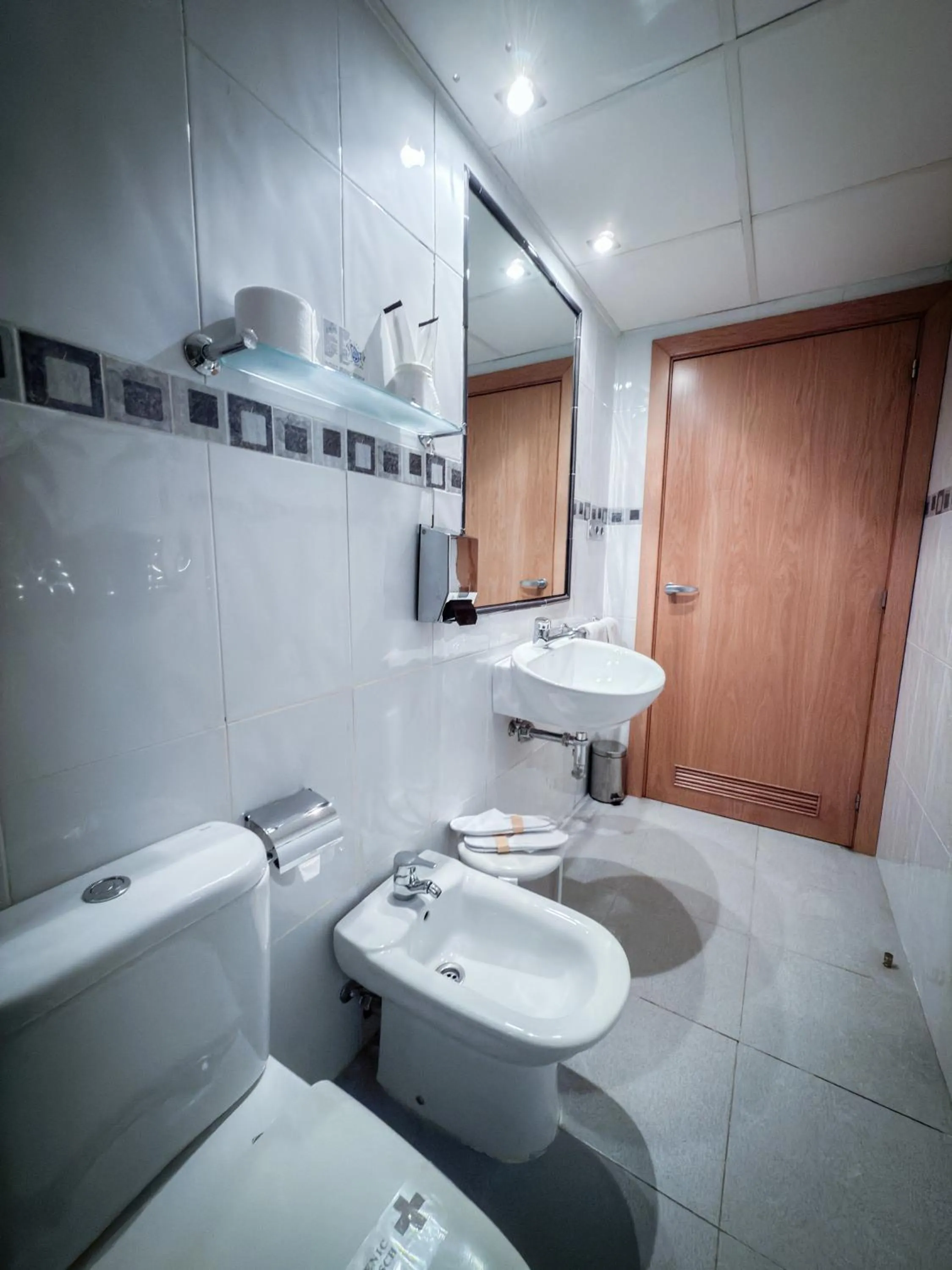 Bathroom in Hotel Villa De Ermua