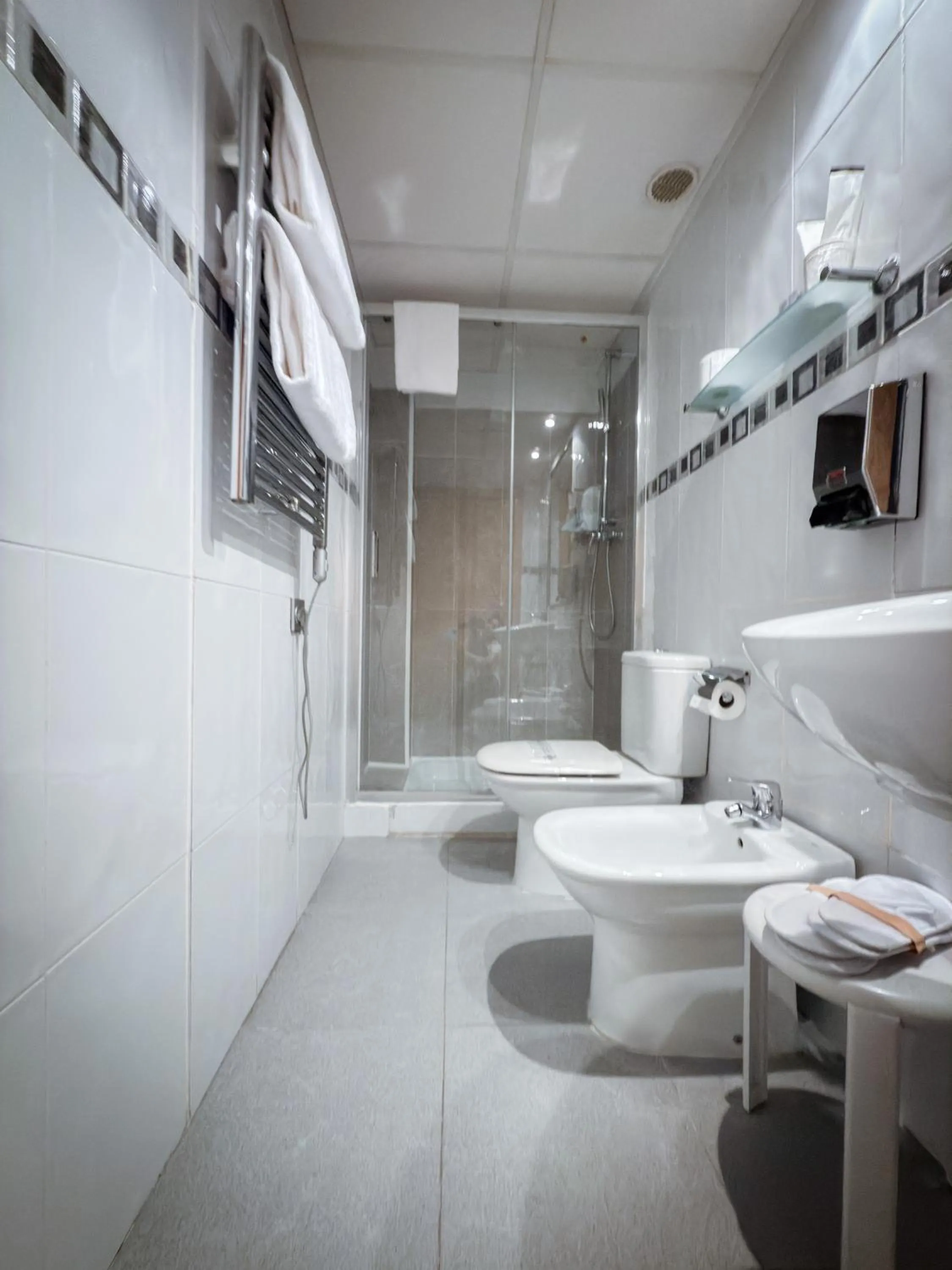 Bathroom in Hotel Villa De Ermua