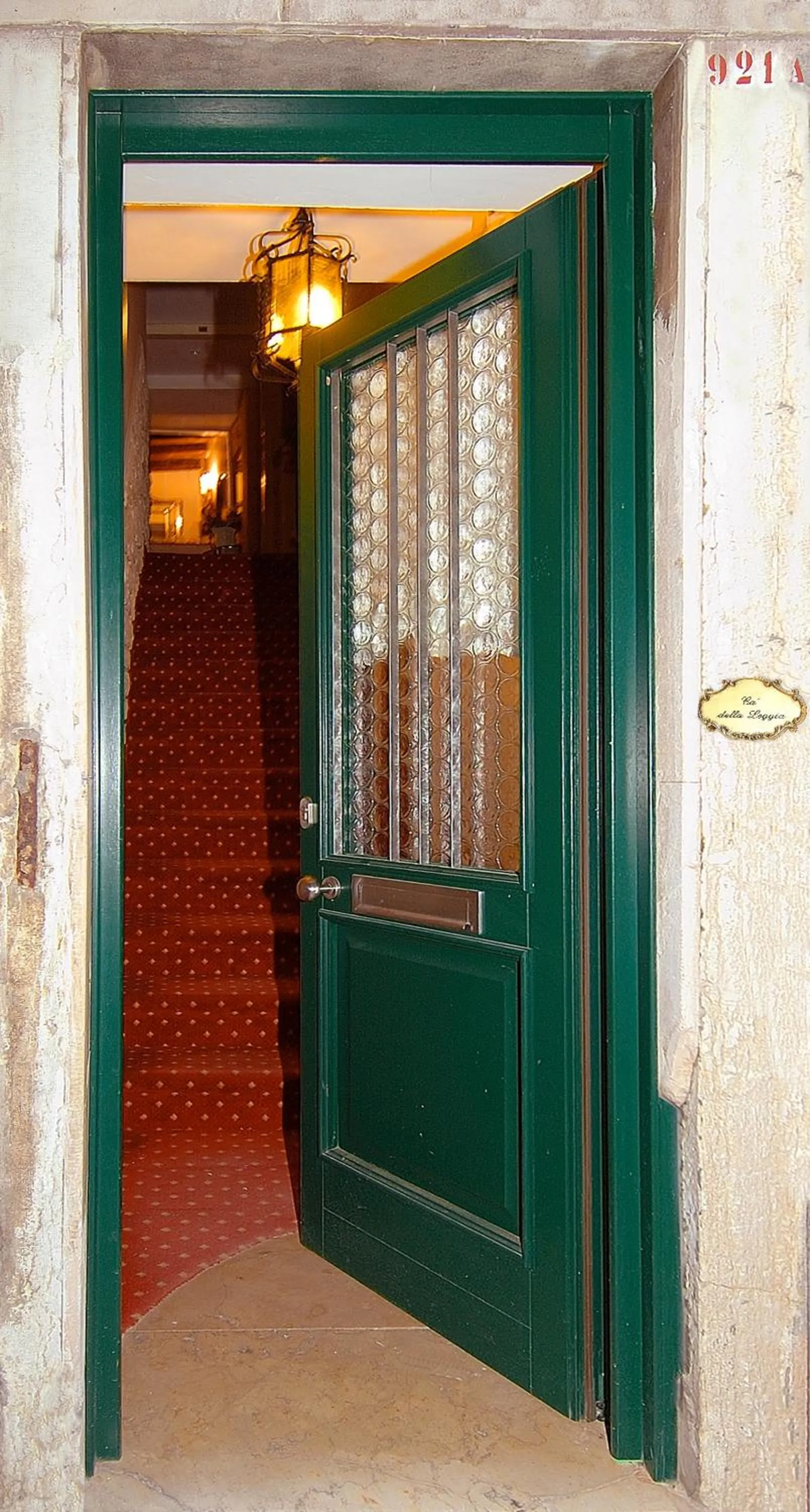 Decorative detail in Ca' Della Loggia