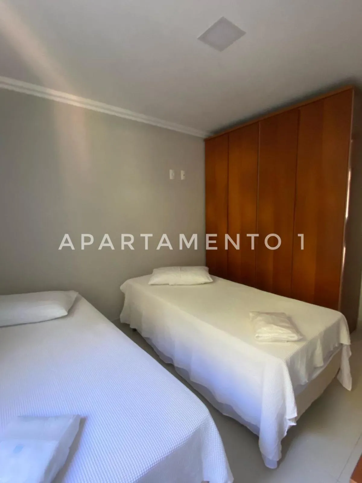 Bed in Apart Hotel Angra dos Reis II