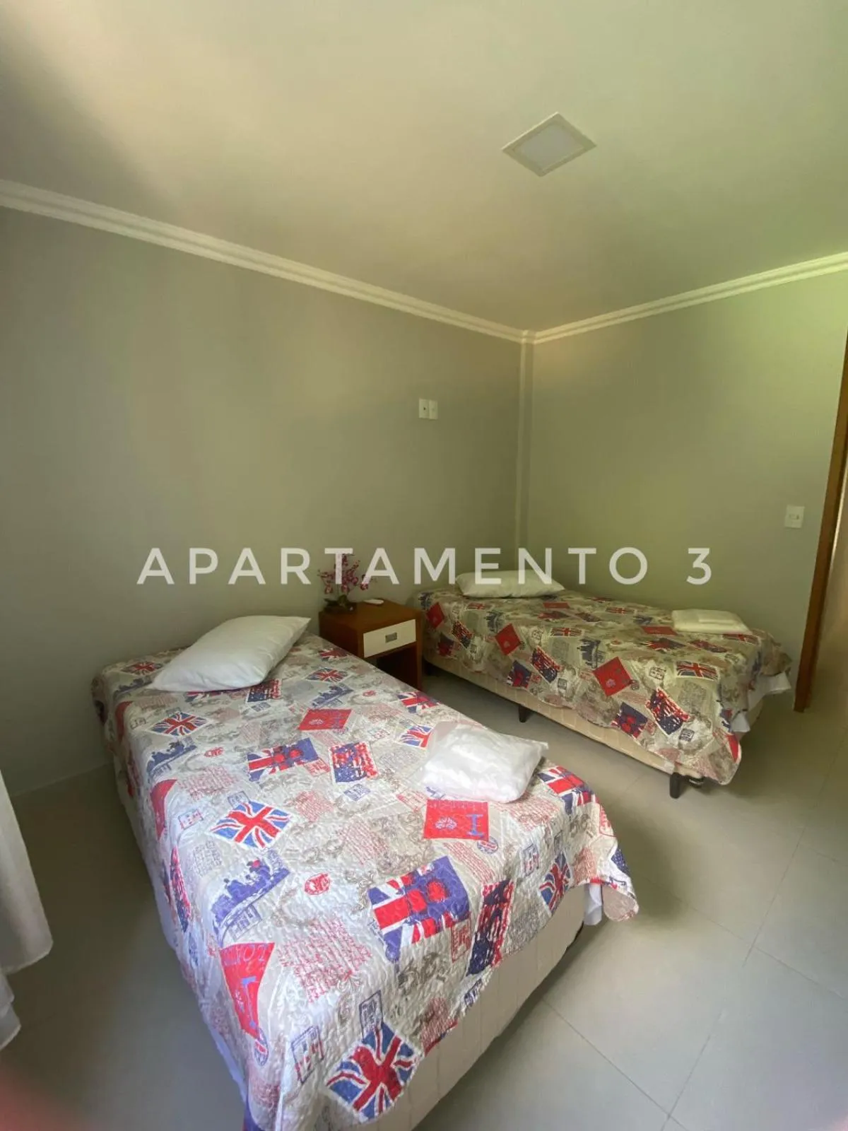 Bed in Apart Hotel Angra dos Reis II