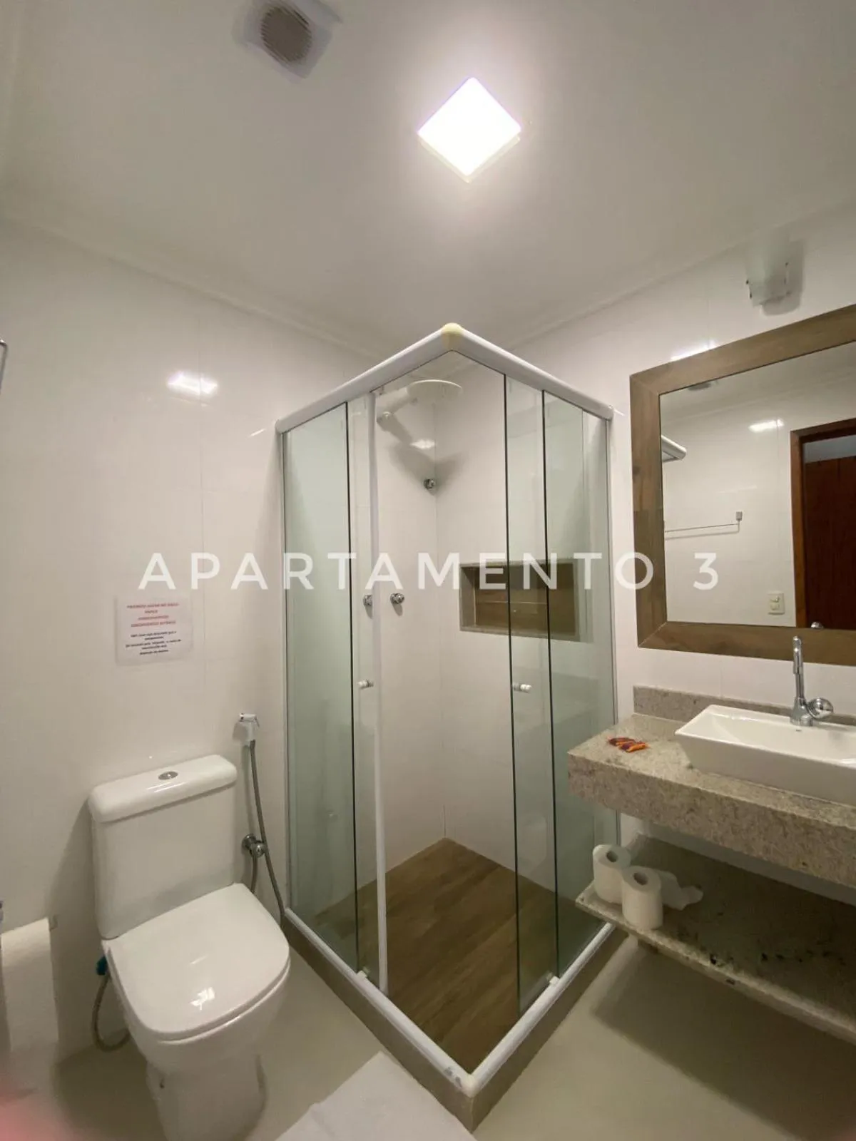 Shower in Apart Hotel Angra dos Reis II