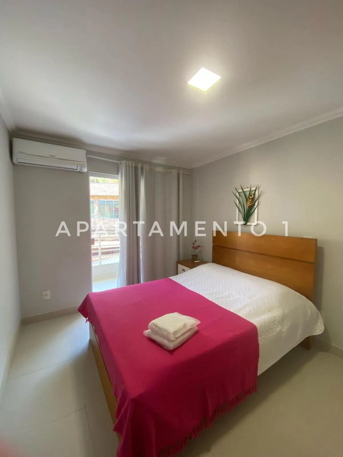 Bed in Apart Hotel Angra dos Reis II