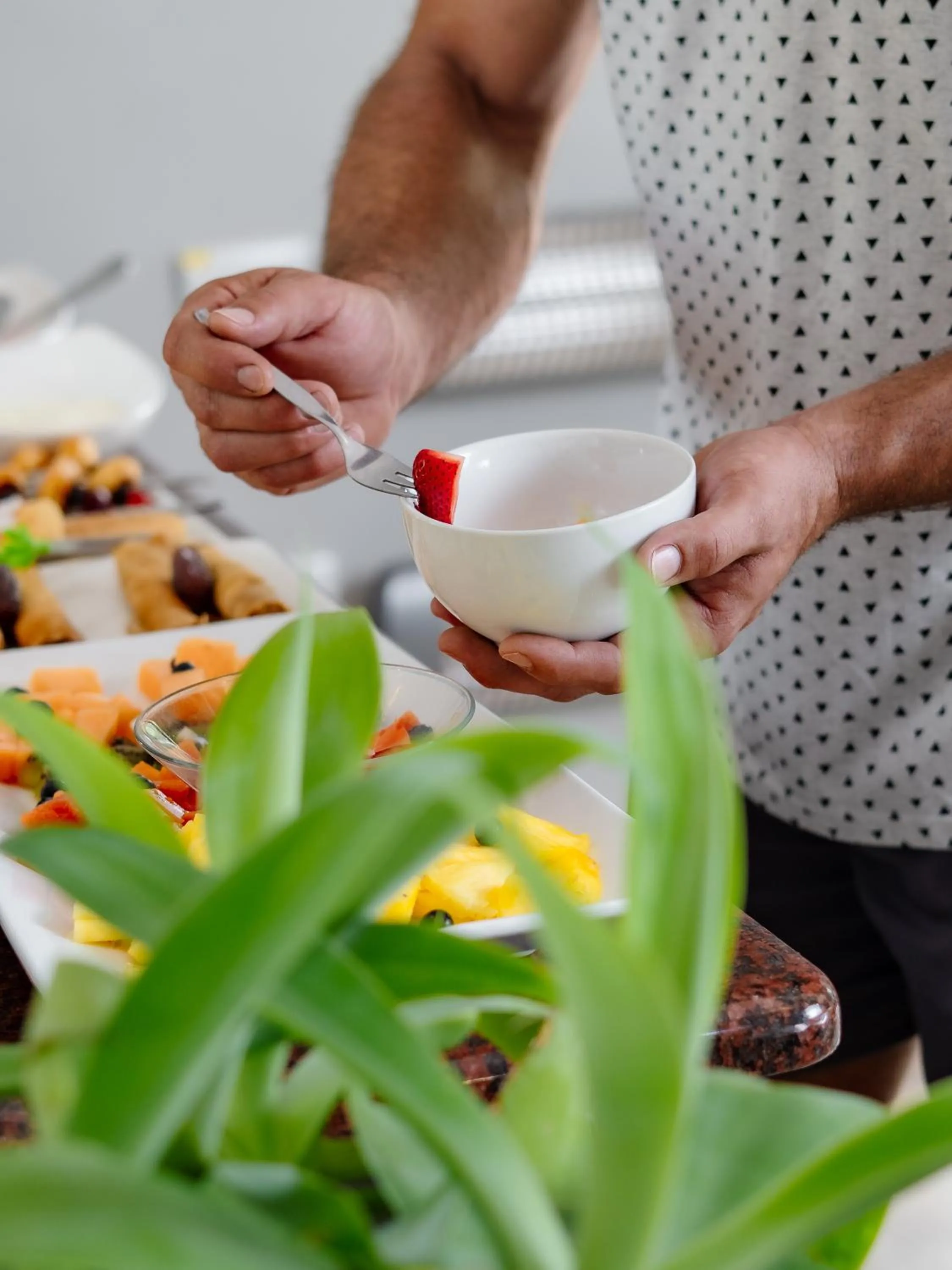 Breakfast in La Roca Guest House