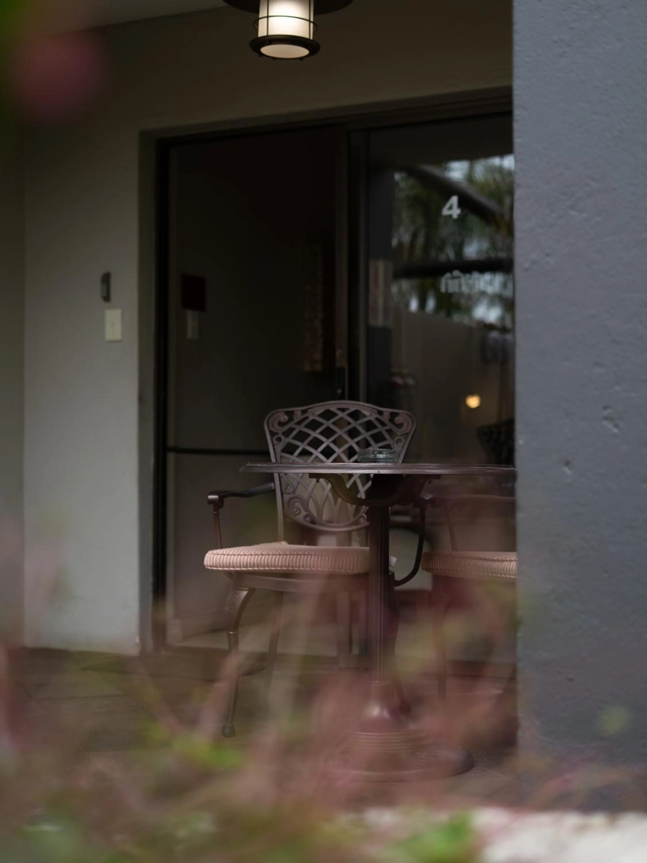 Patio in La Roca Guest House