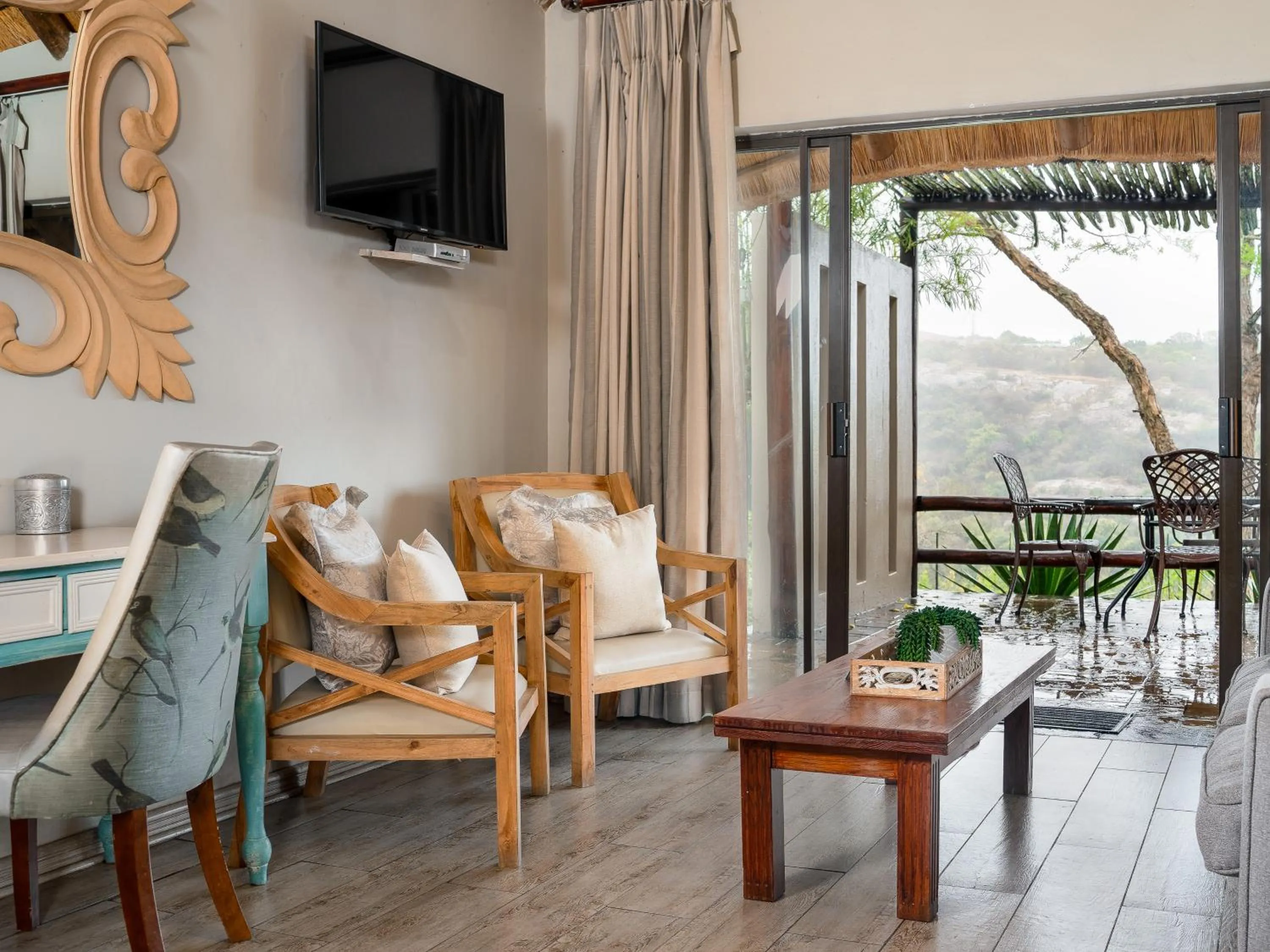 Mountain view in La Roca Guest House