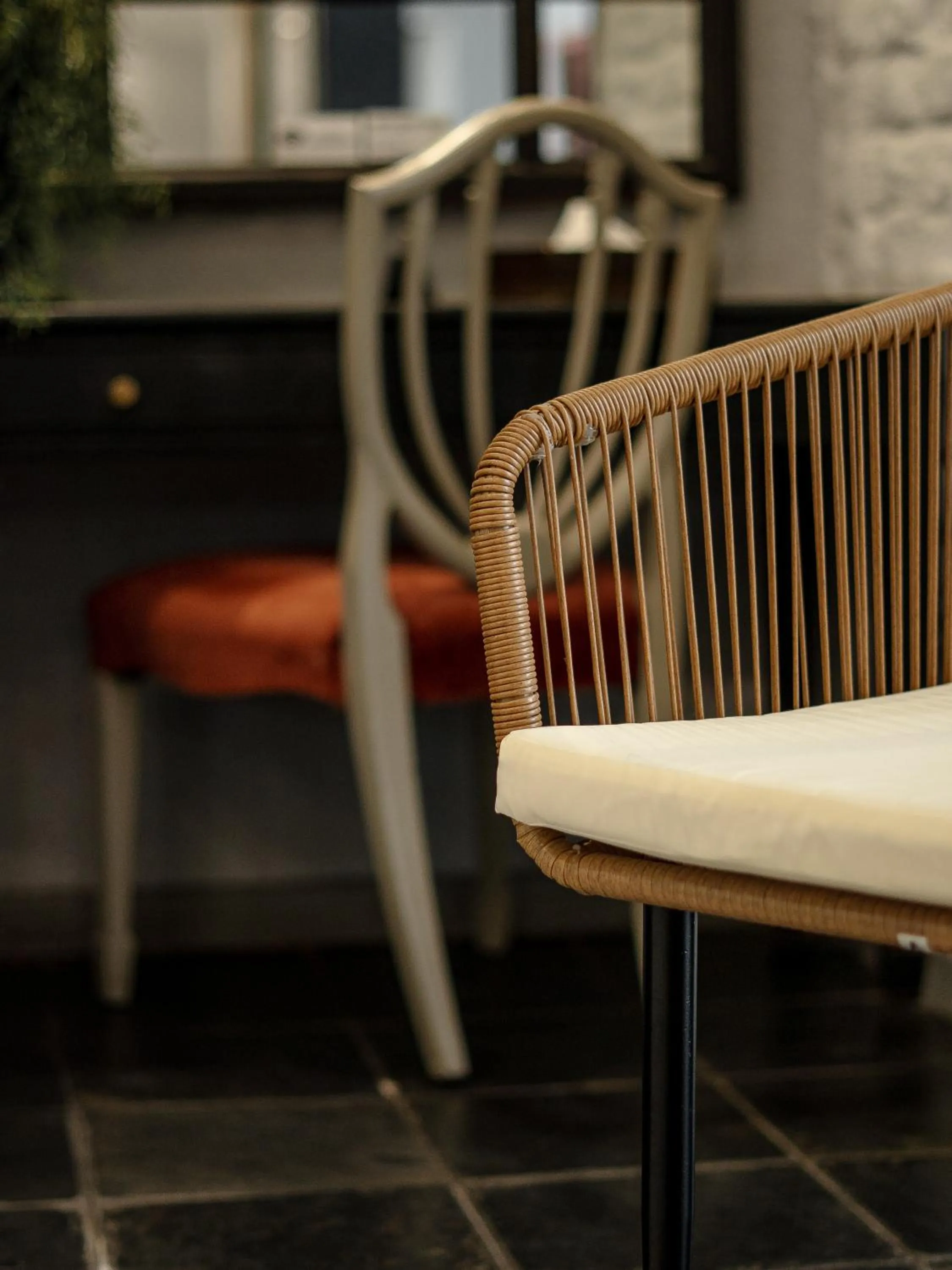 Decorative detail in La Roca Guest House