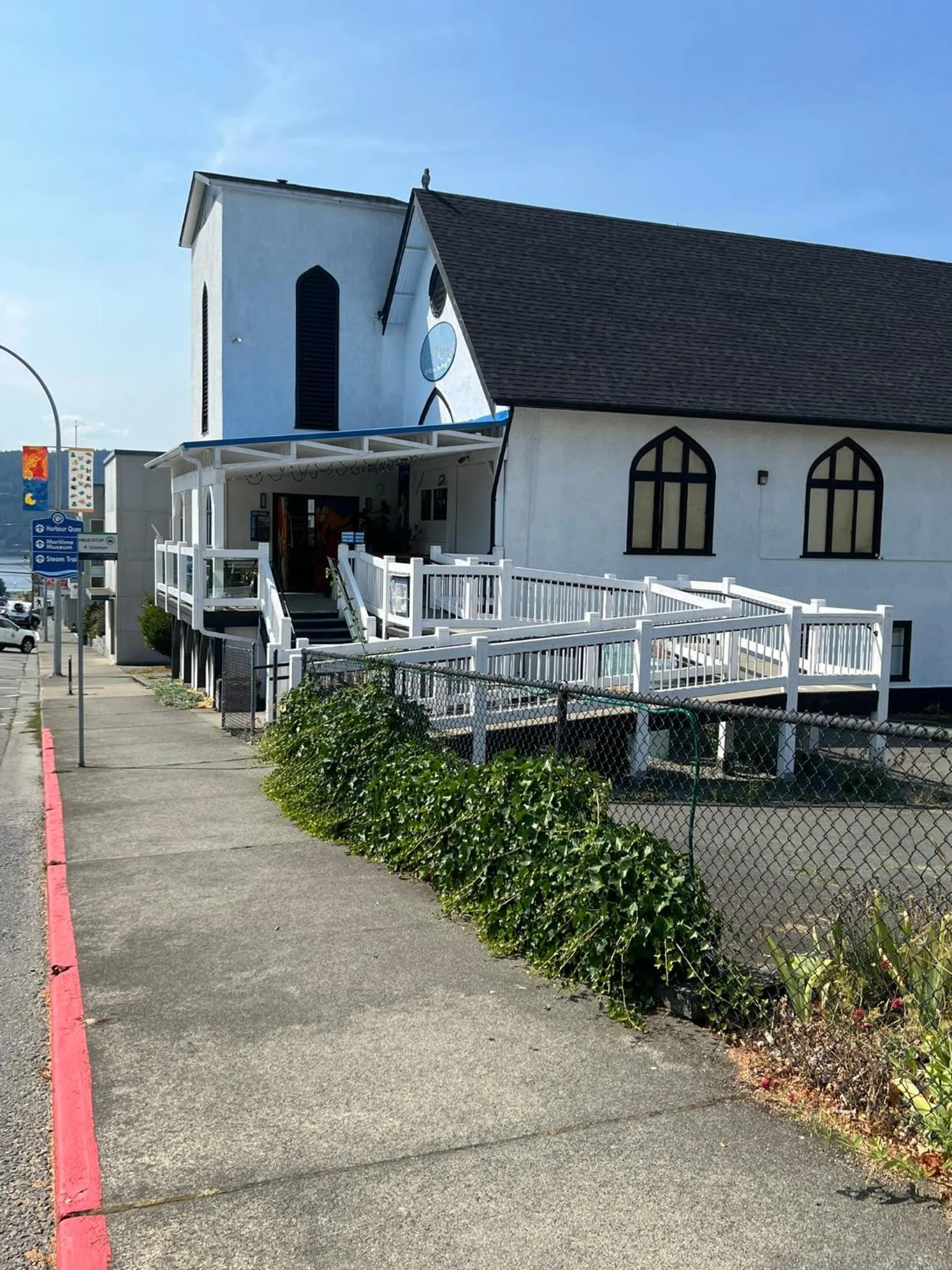 Property building in Char's Landing Hostel