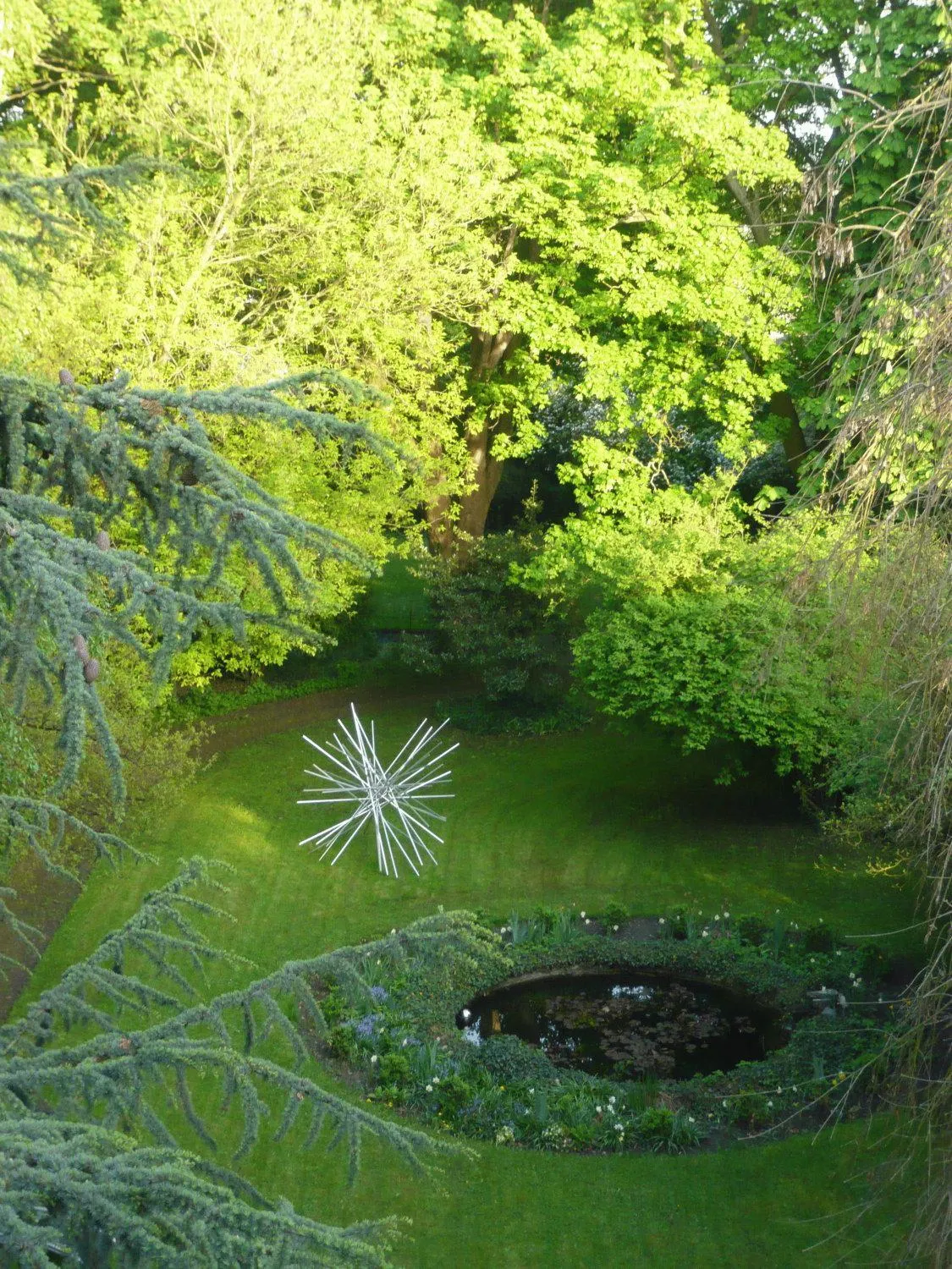 Garden in Le Grand Duc