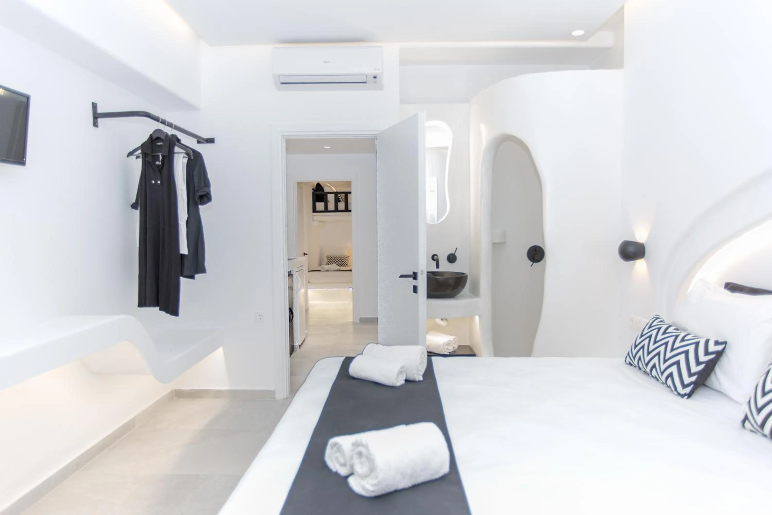 Bed in Studios Panos