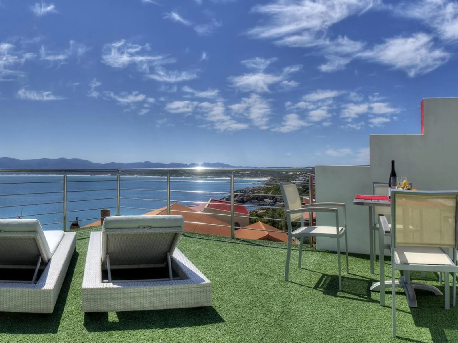 Patio in Sea Star Lodge