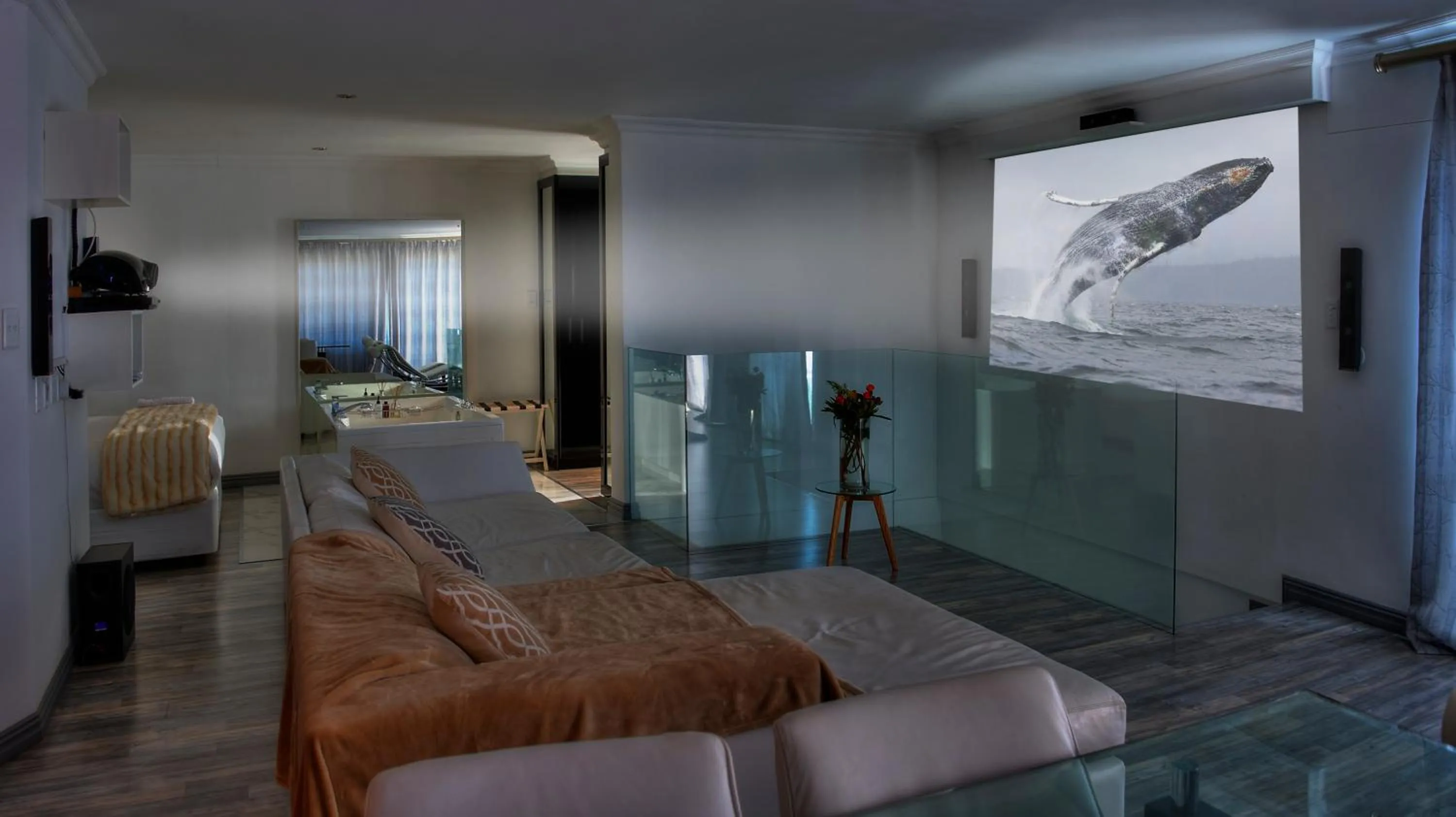 Living room in Sea Star Lodge