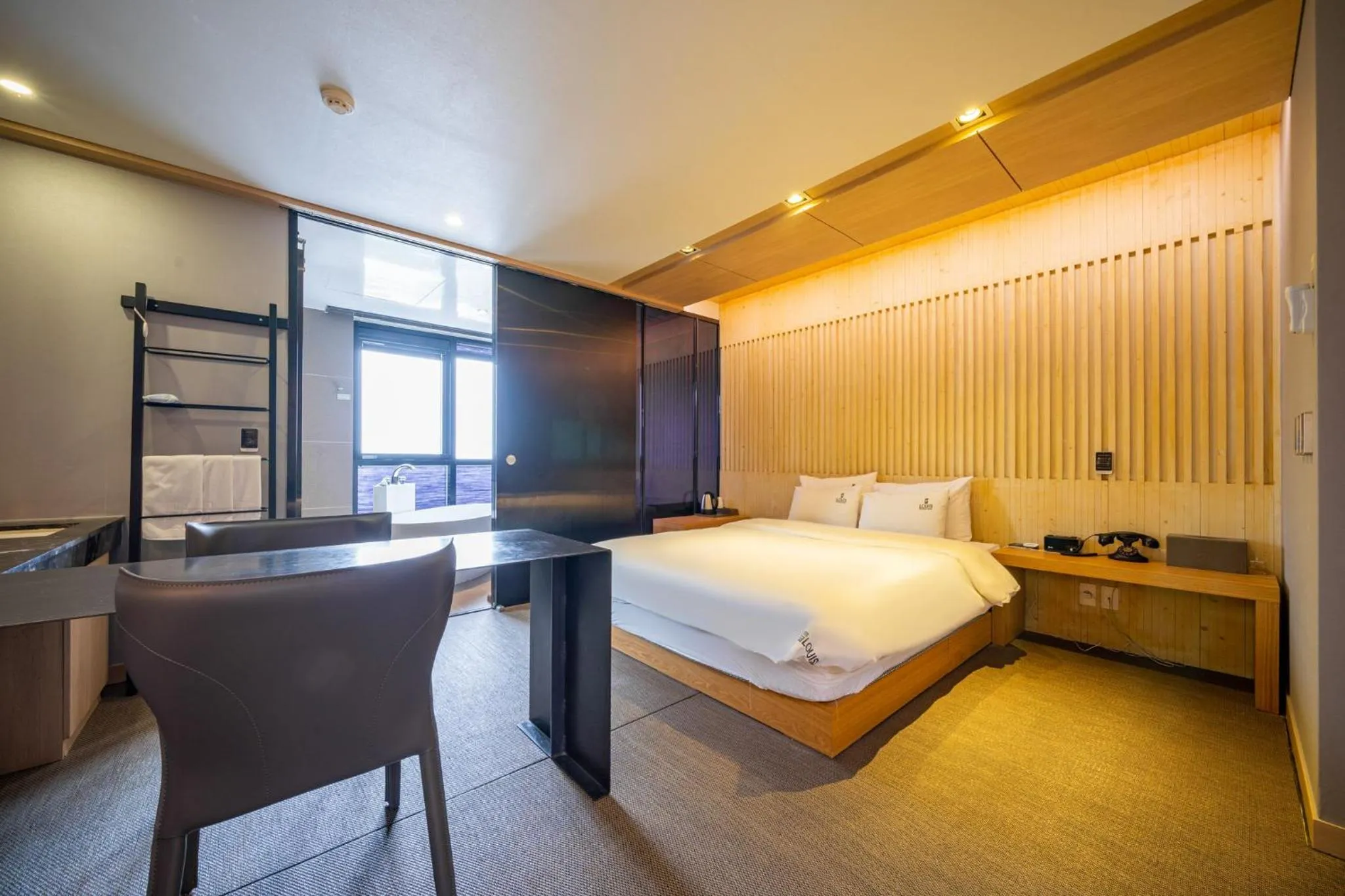 Bed in Louis Boutique Hotel