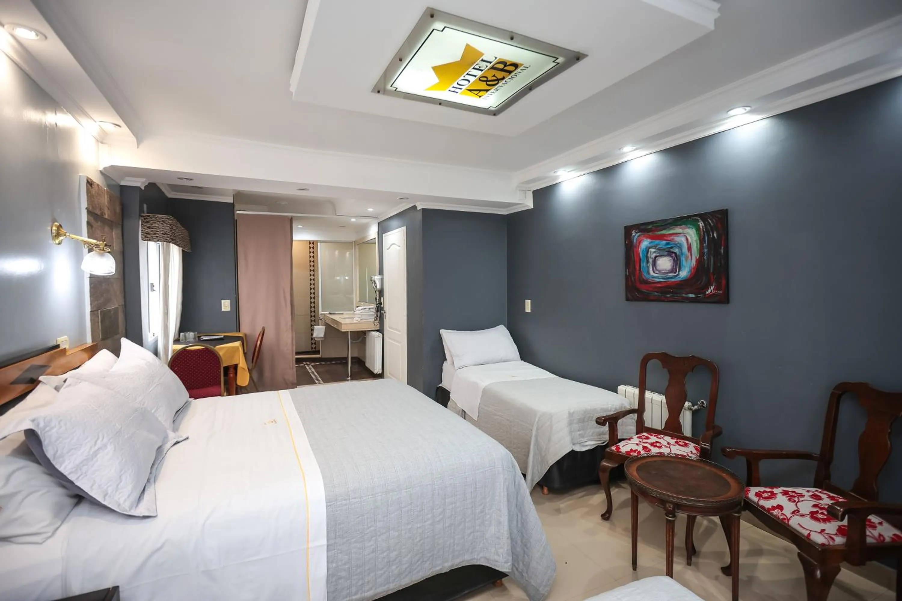 Photo of the whole room, Bed in Hotel A&B Internacional