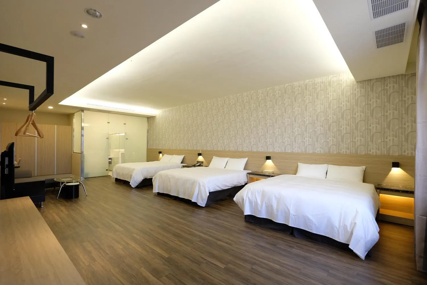 Bed in Yu Chun Hotel