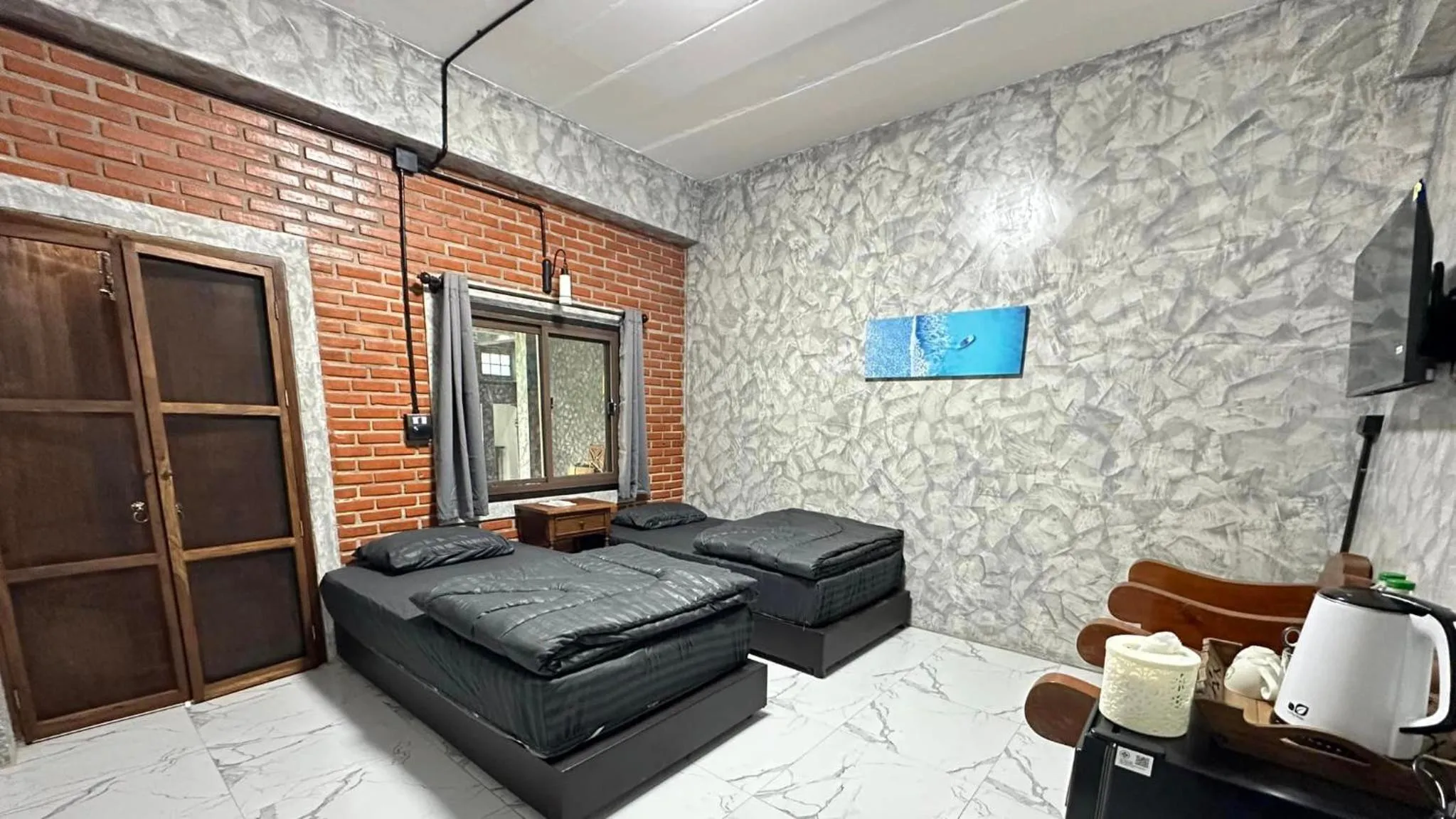 Bed in บ้านภทรพรรณ ขุนยวม แม่ฮ่องสอน PATARAPHAN HOUSE, Khunyuam, Maehongson, Thailand