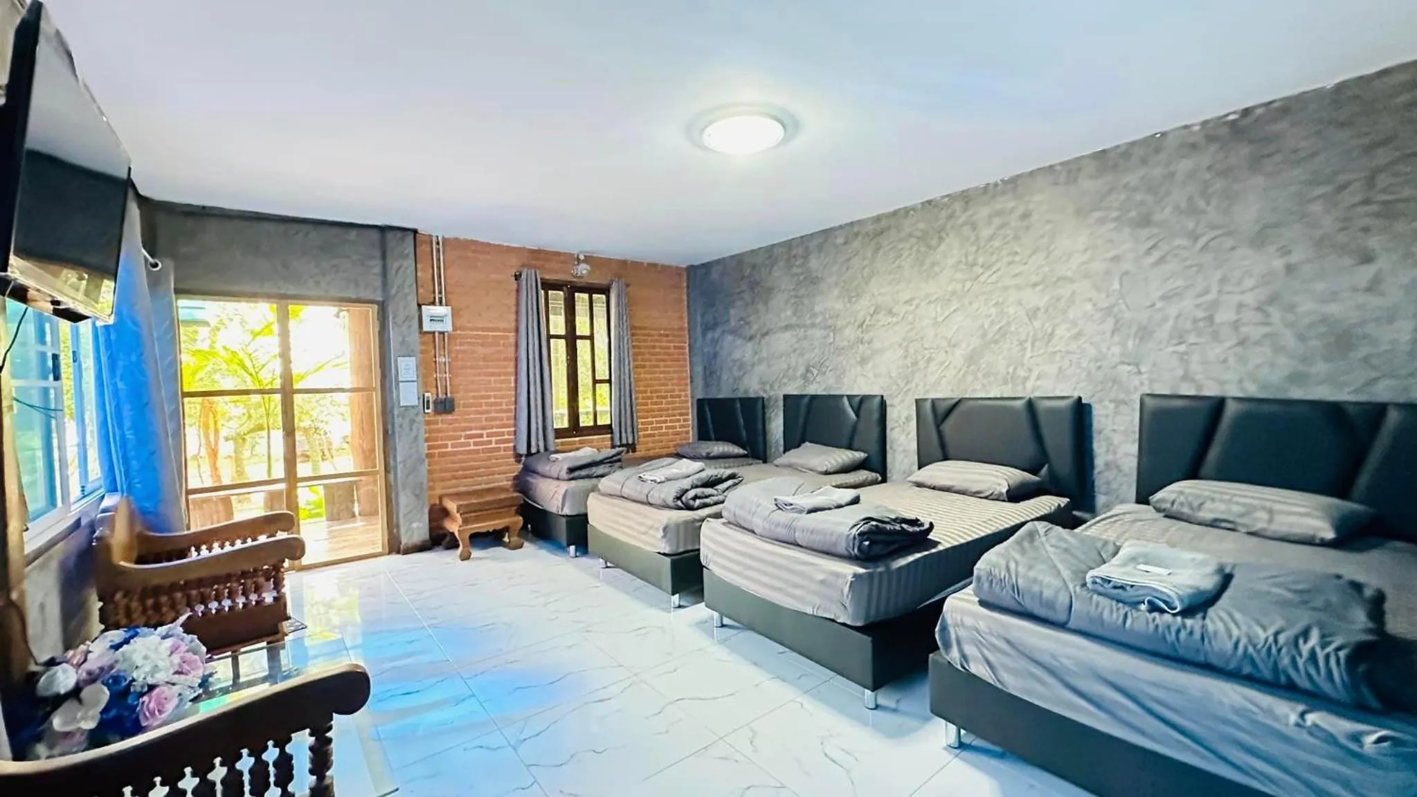 Bed in บ้านภทรพรรณ ขุนยวม แม่ฮ่องสอน PATARAPHAN HOUSE, Khunyuam, Maehongson, Thailand