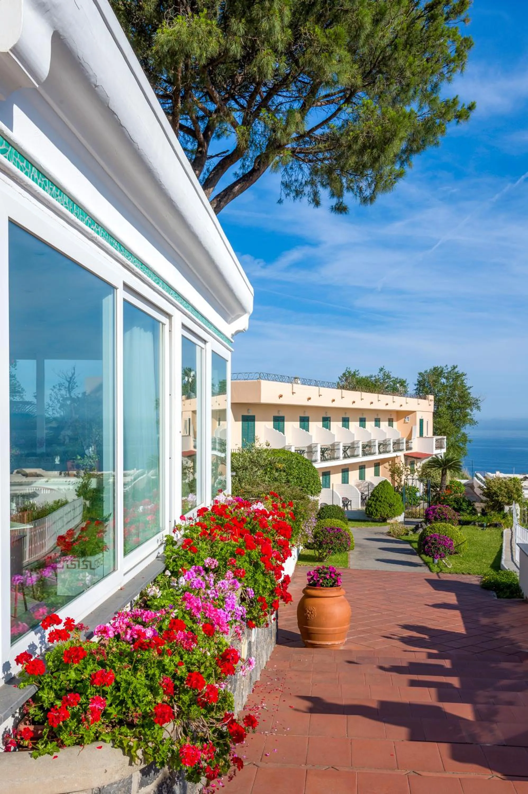 Property building in Hotel Villa Ireos