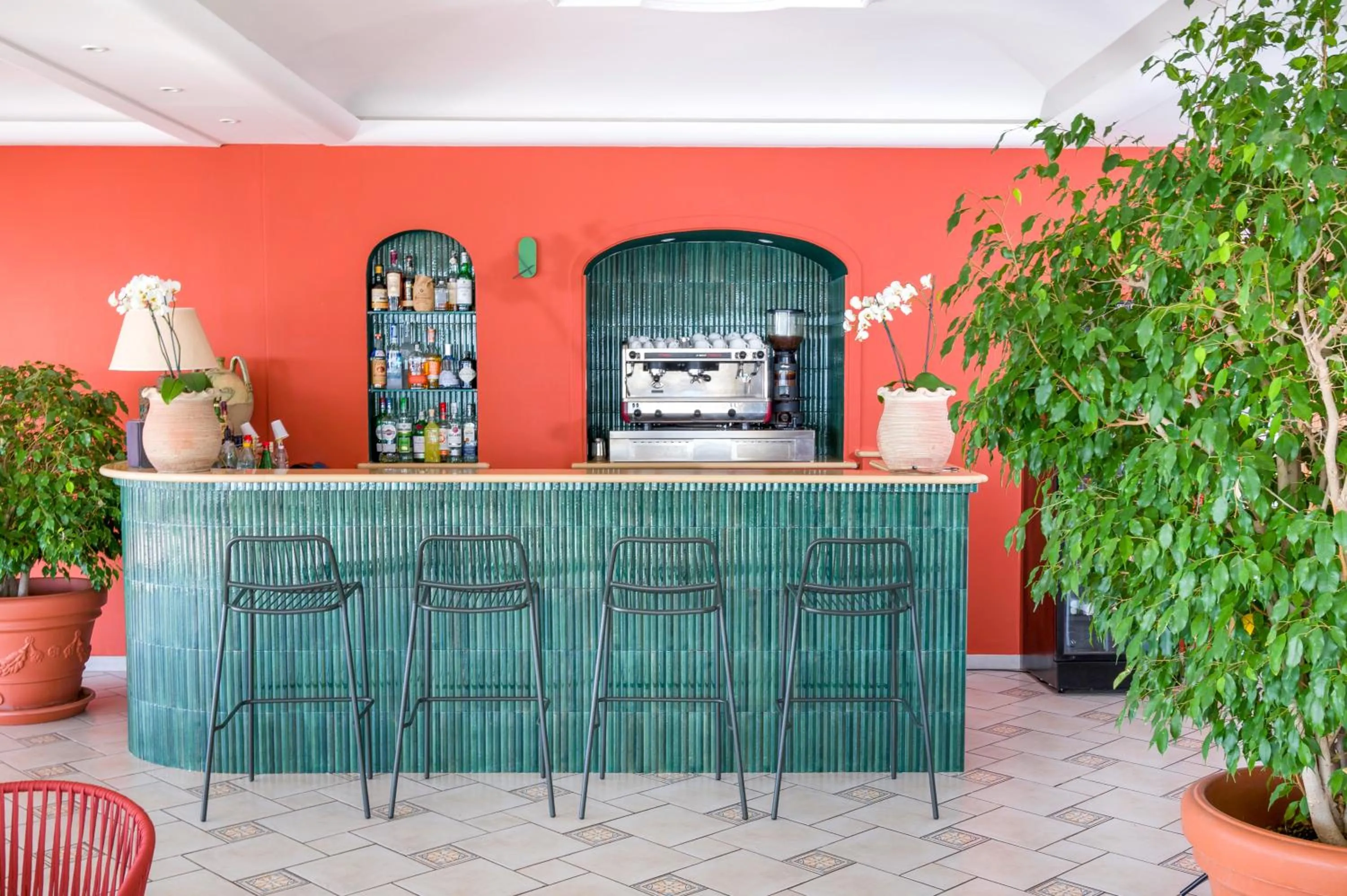 Lounge or bar in Hotel Villa Ireos