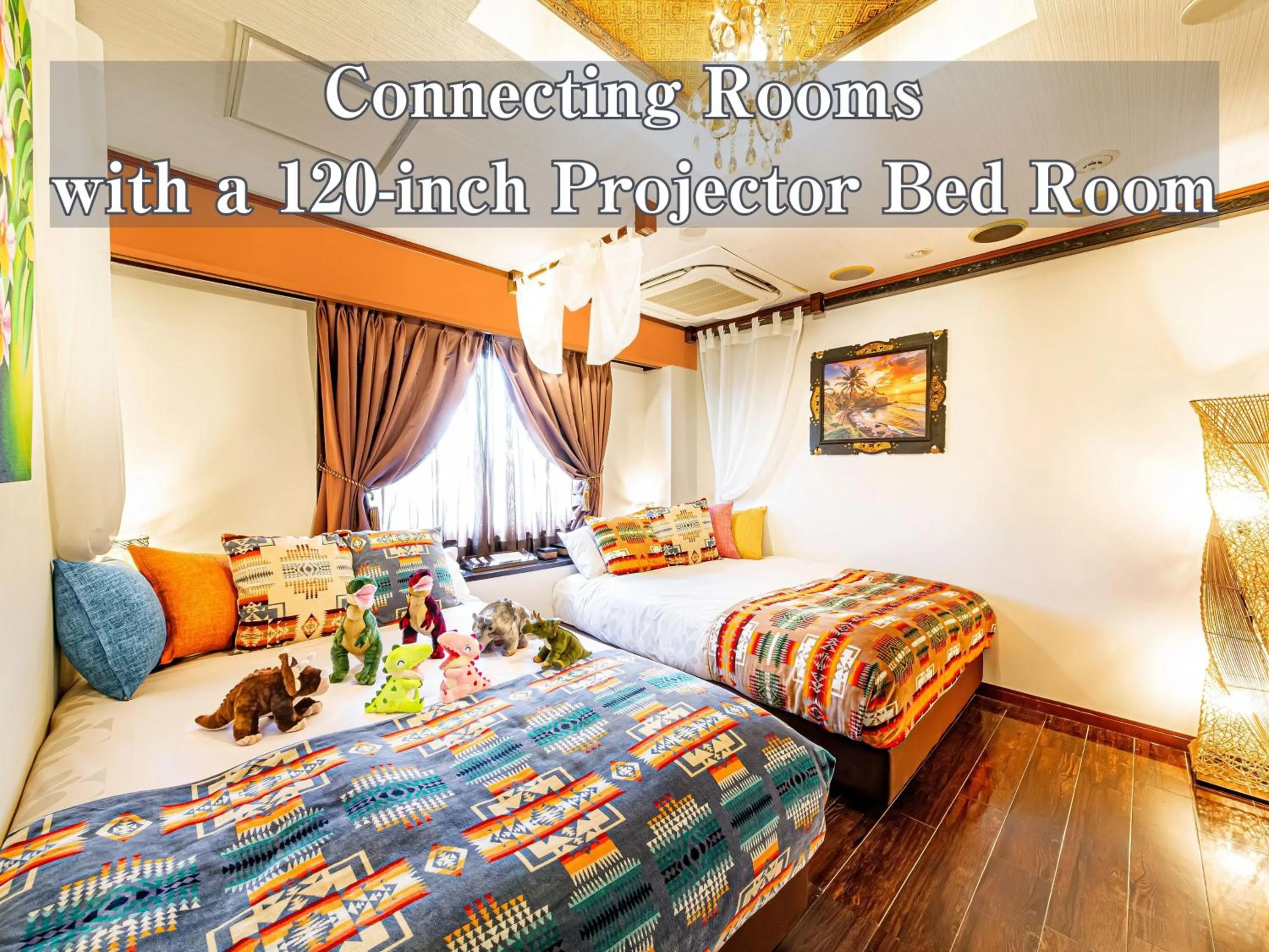 Bed in Hotel BaliAn Resort Kawasaki