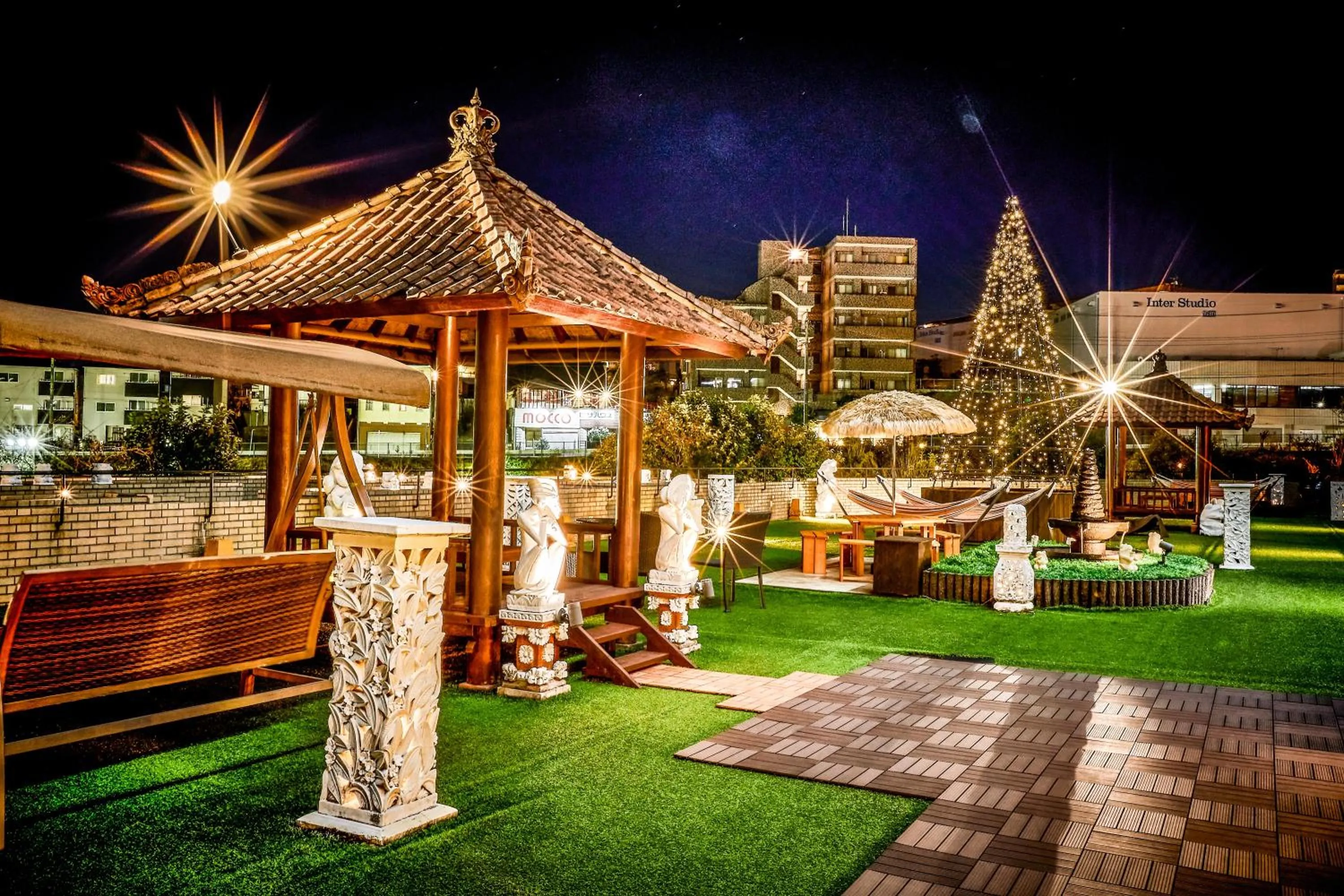 Garden in Hotel BaliAn Resort Kawasaki