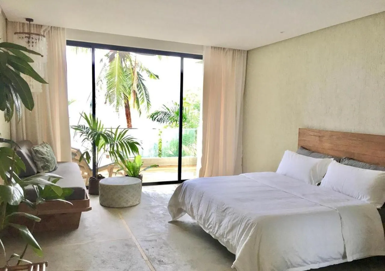 Bed in Frangipani El Nido