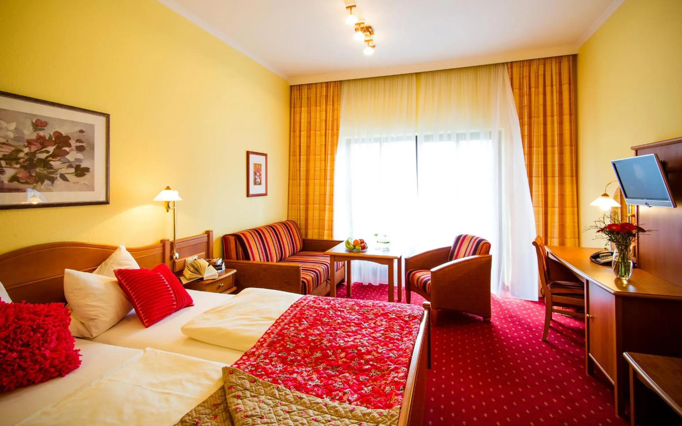 Bed in Hotel Konradshof