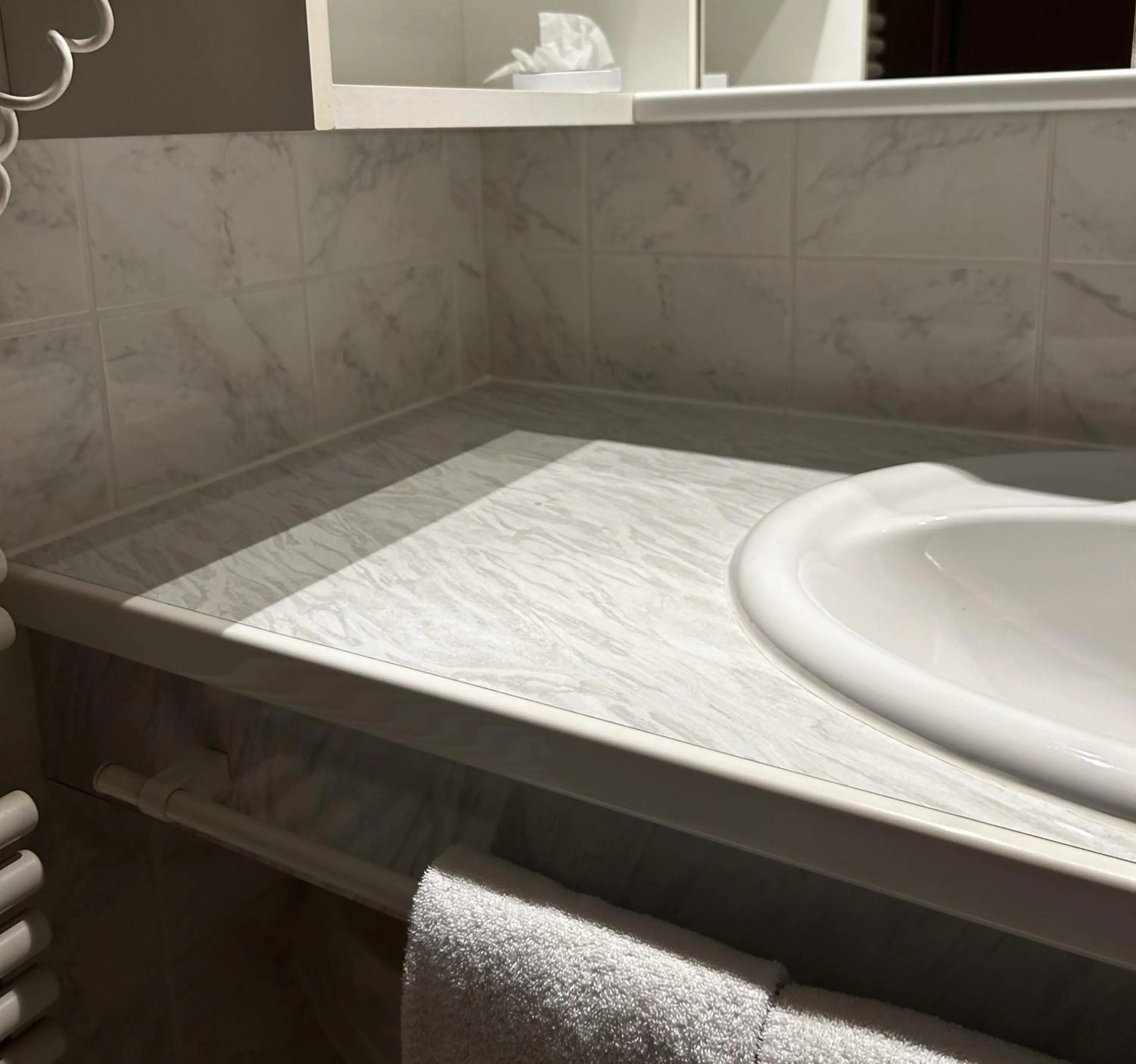 Shower in Hotel Konradshof