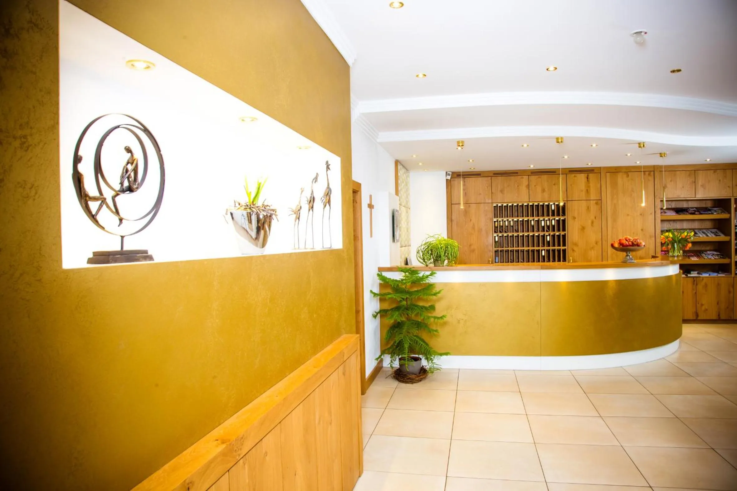 Lobby or reception in Hotel Konradshof