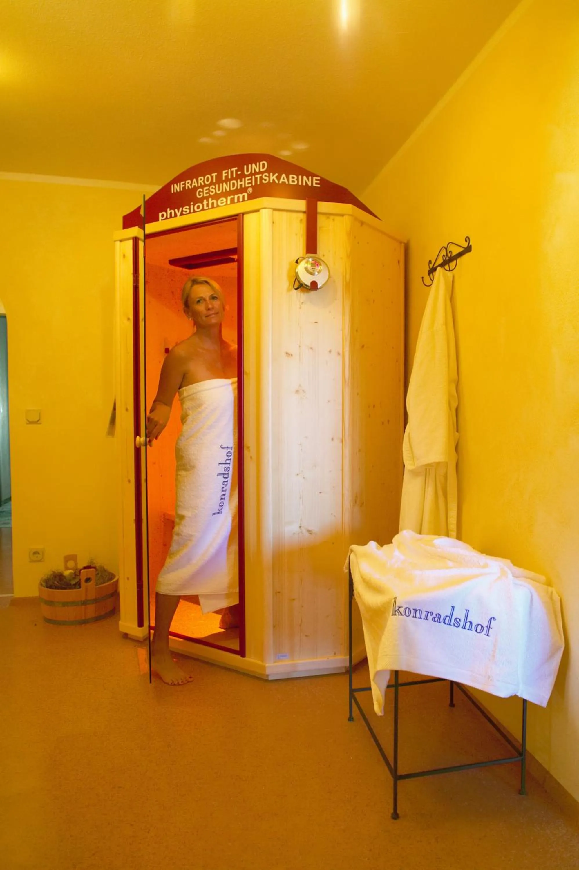 Spa and wellness centre/facilities in Hotel Konradshof