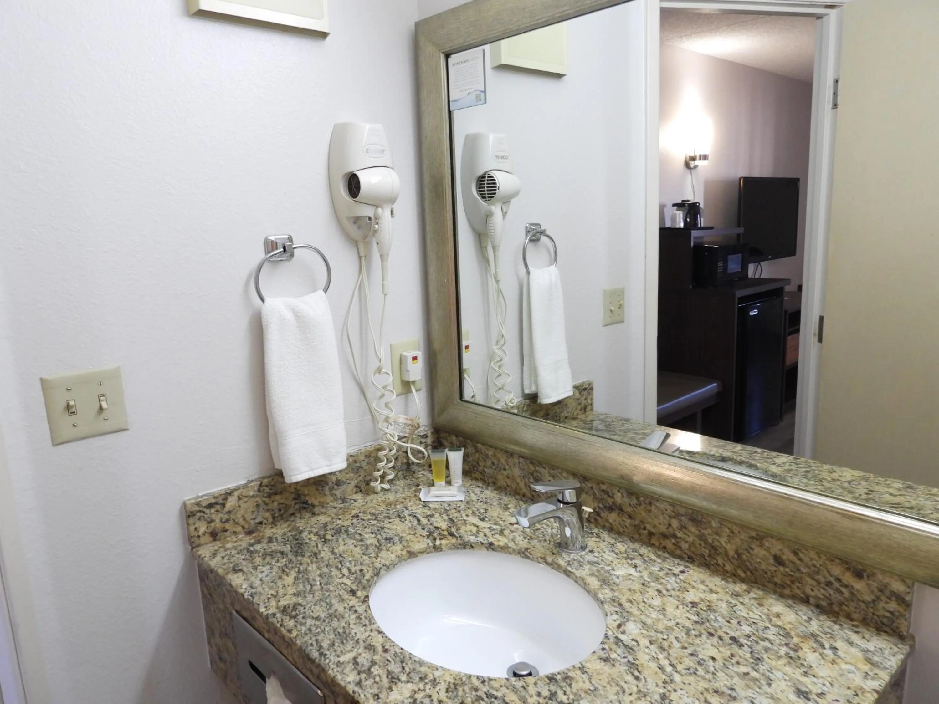 Shower in Super 8 by Wyndham Westminster Denver North