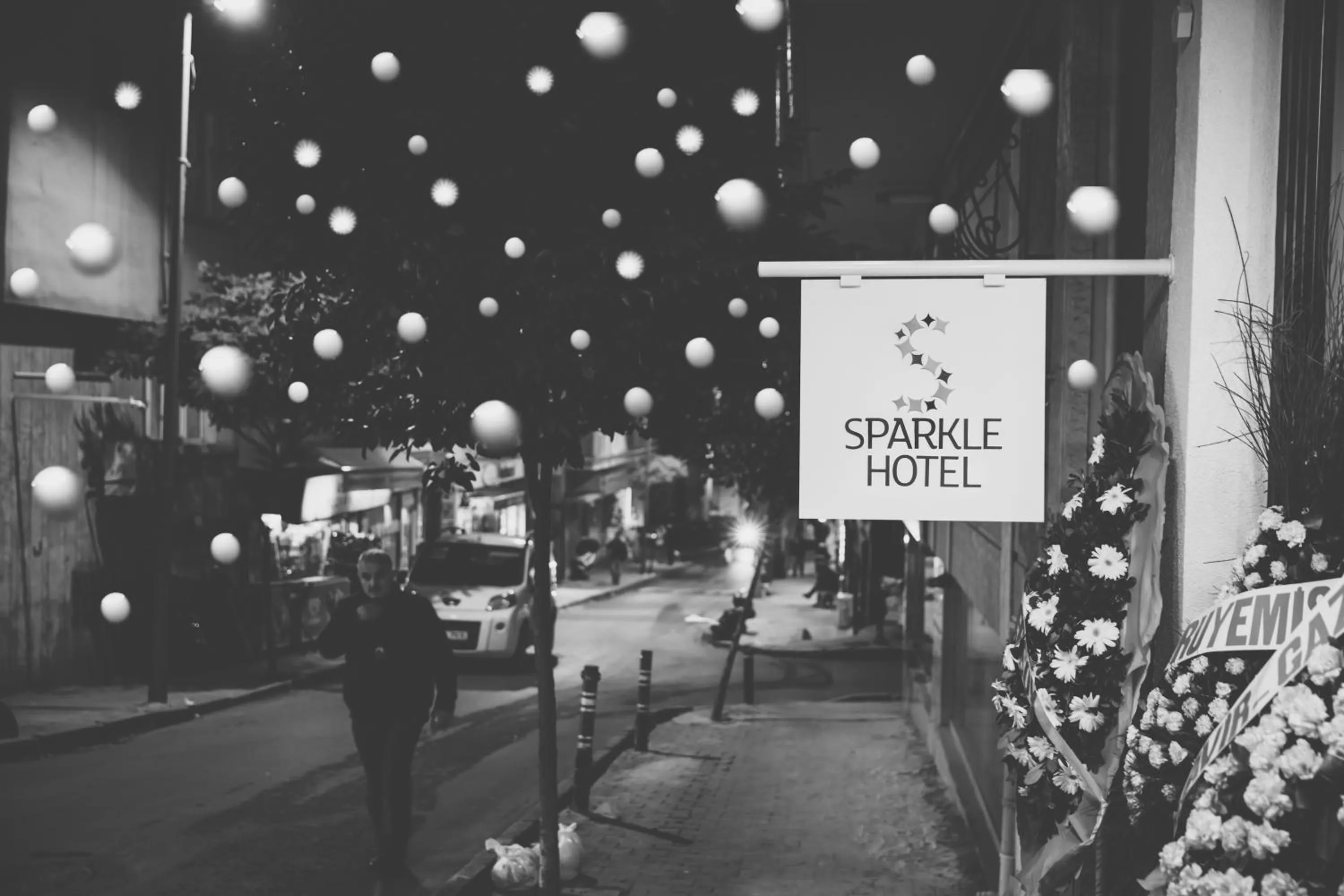 Property logo or sign in Sparkle Hotel