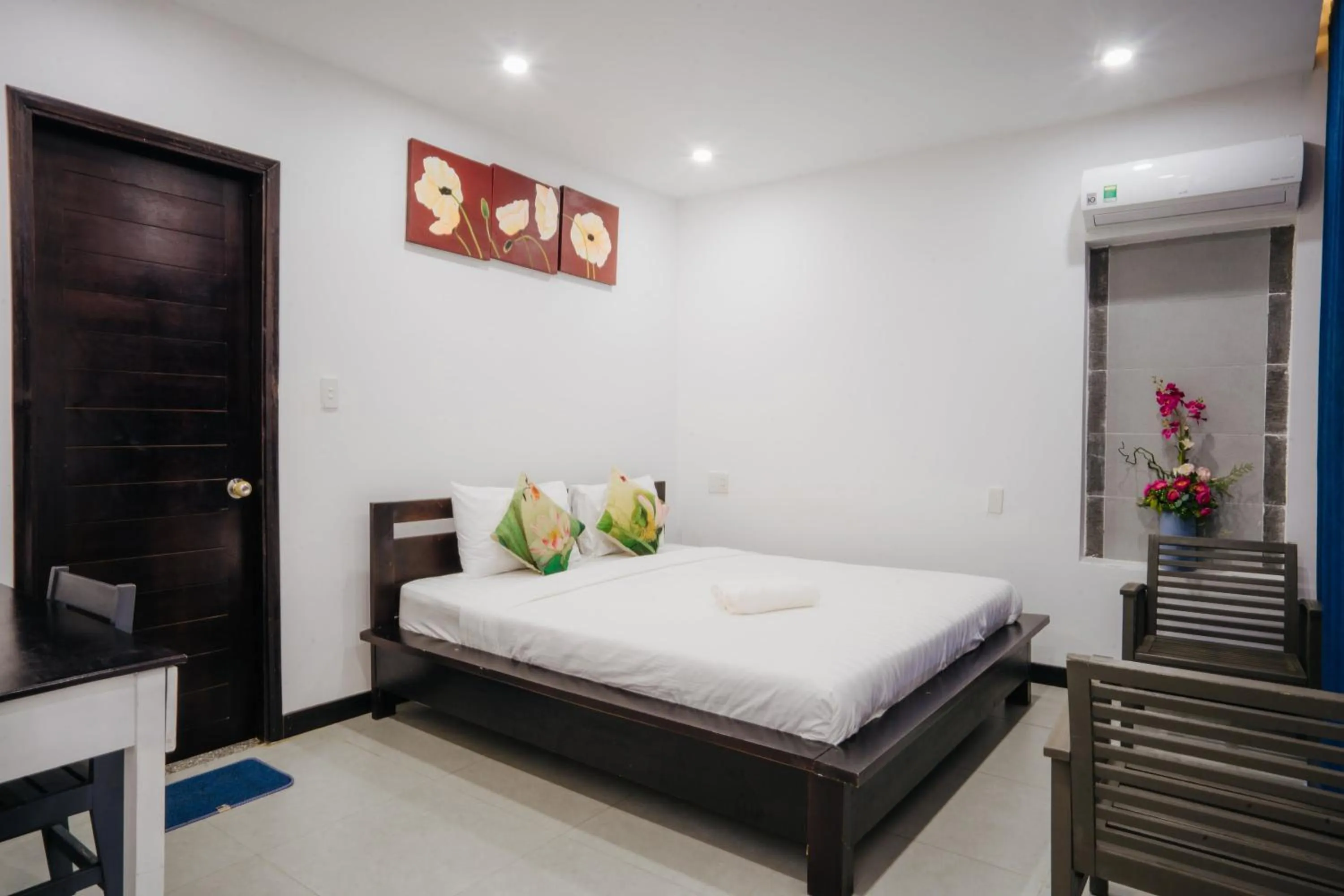 Bed in Hoi An Lotus Aroma Villa