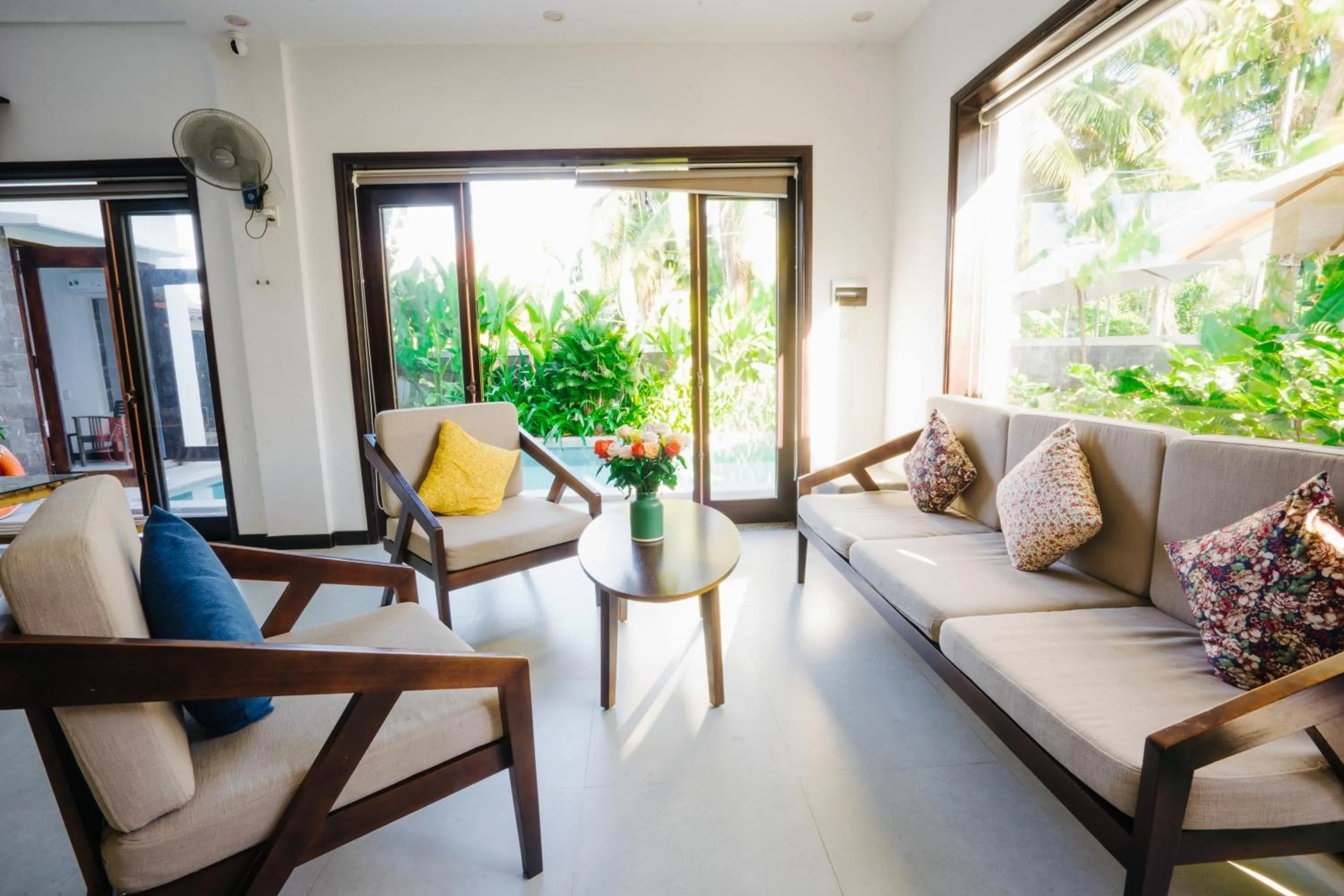 Balcony/Terrace in Hoi An Lotus Aroma Villa