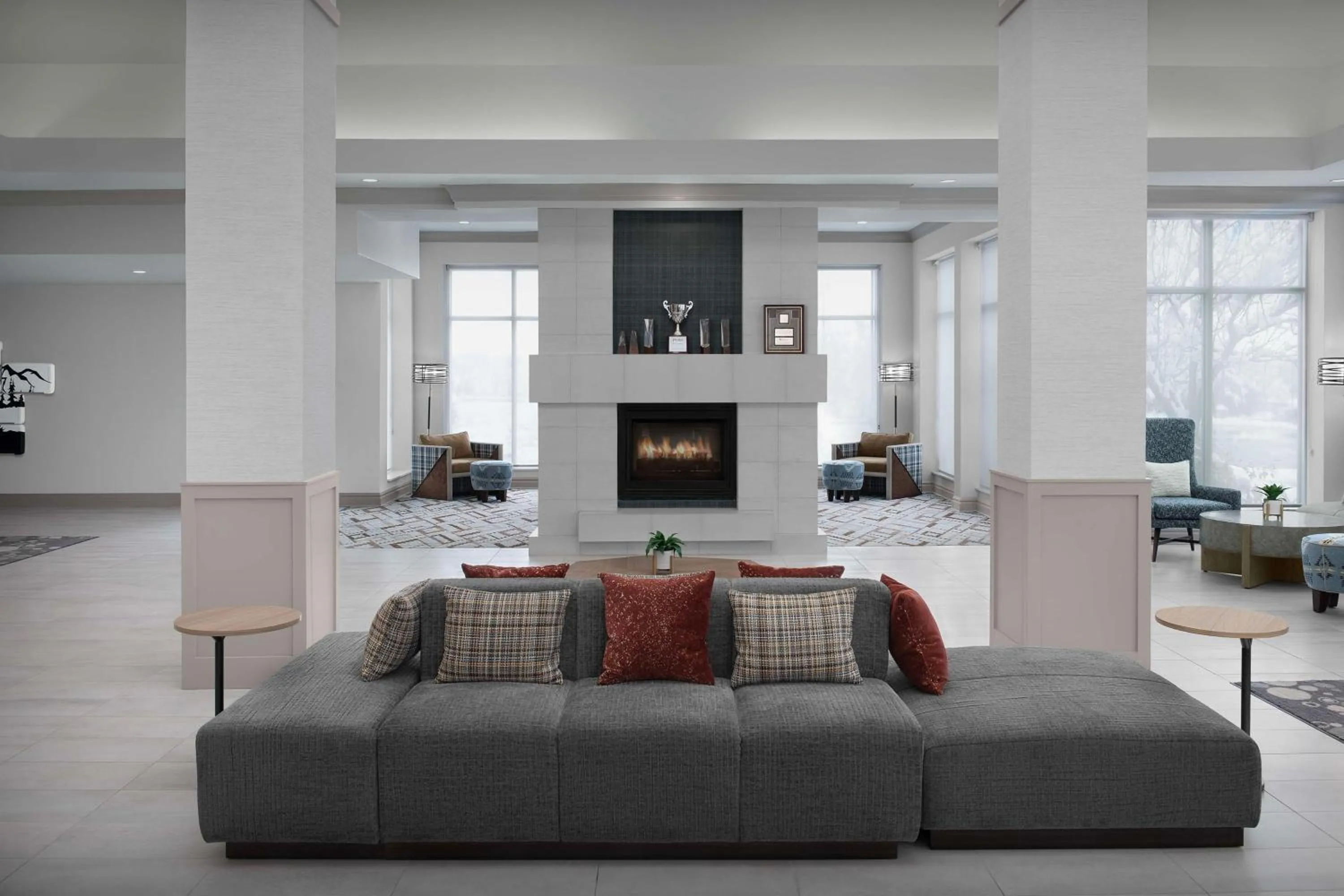 Lobby or reception in Hilton Garden Inn Casper