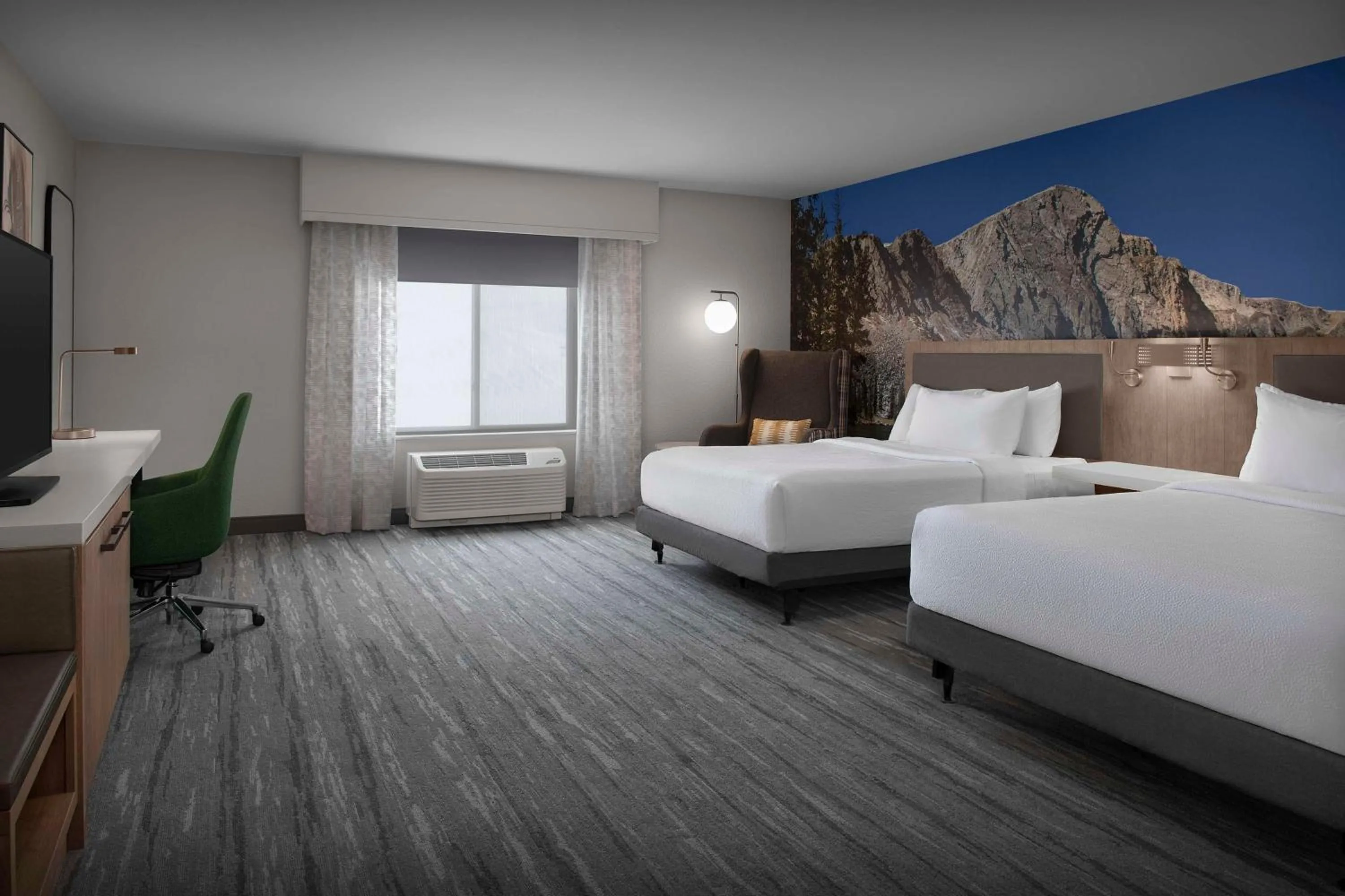 Bed in Hilton Garden Inn Casper