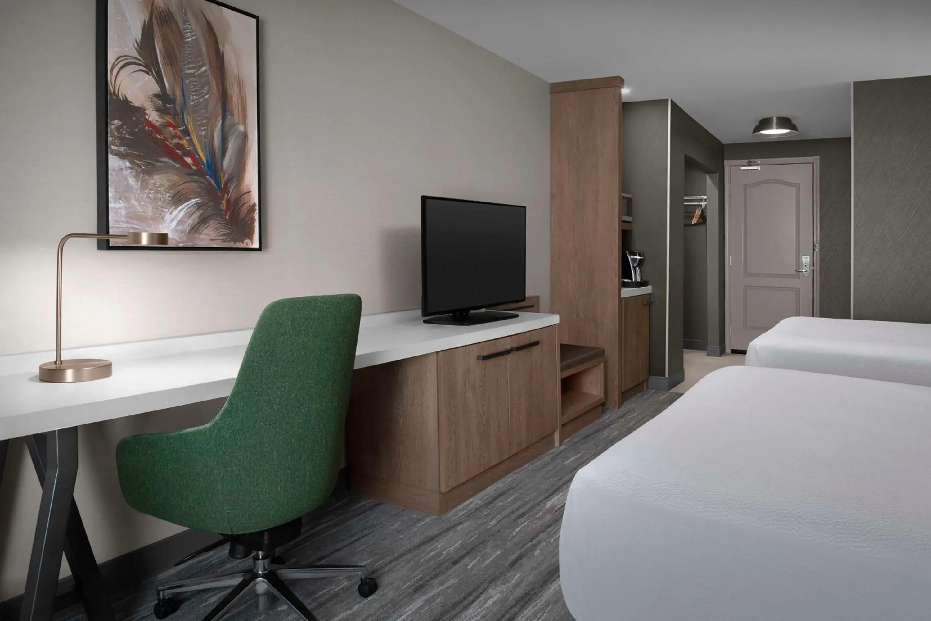 Queen Room with Two Queen Beds in Hilton Garden Inn Casper Queen Room with Two Queen Beds in Hilton Garden Inn Casper