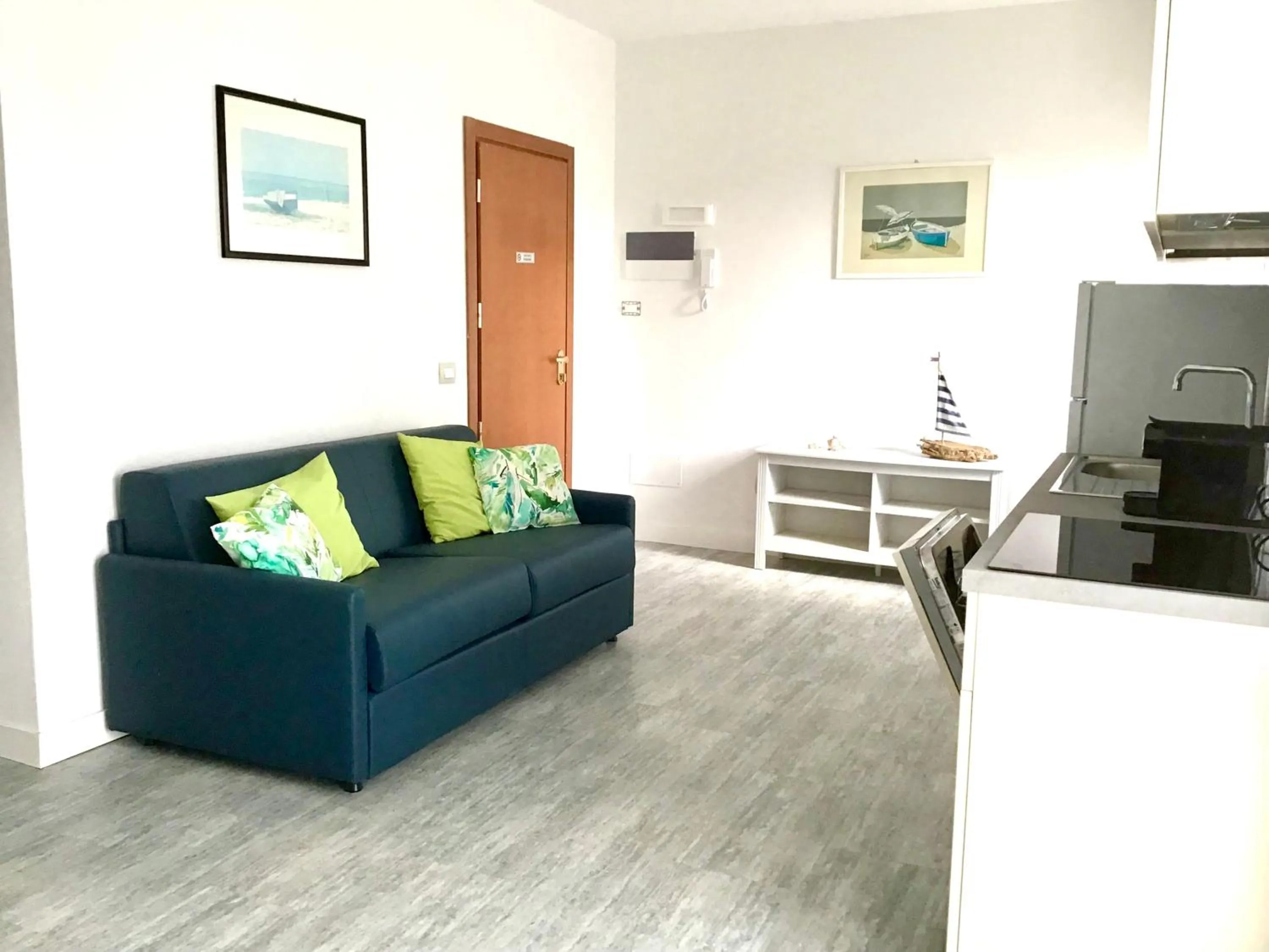 Seating area in La Coccinella Residence