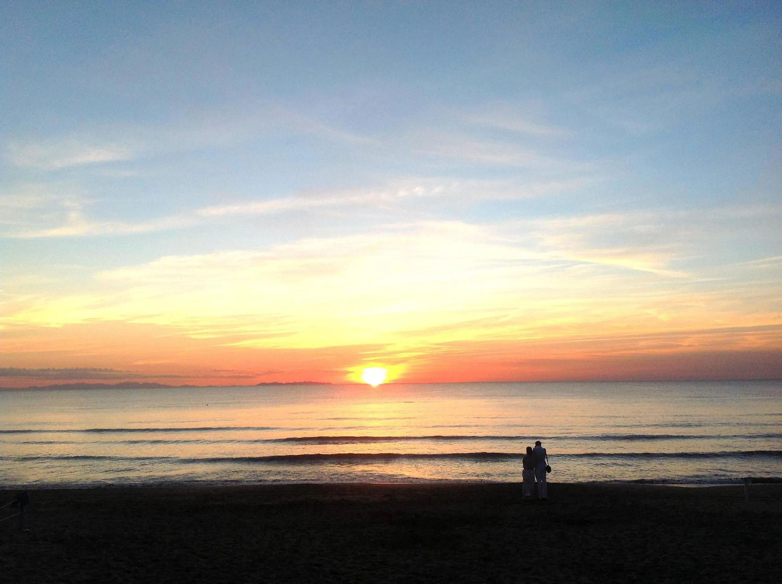 Beach in La Coccinella Residence