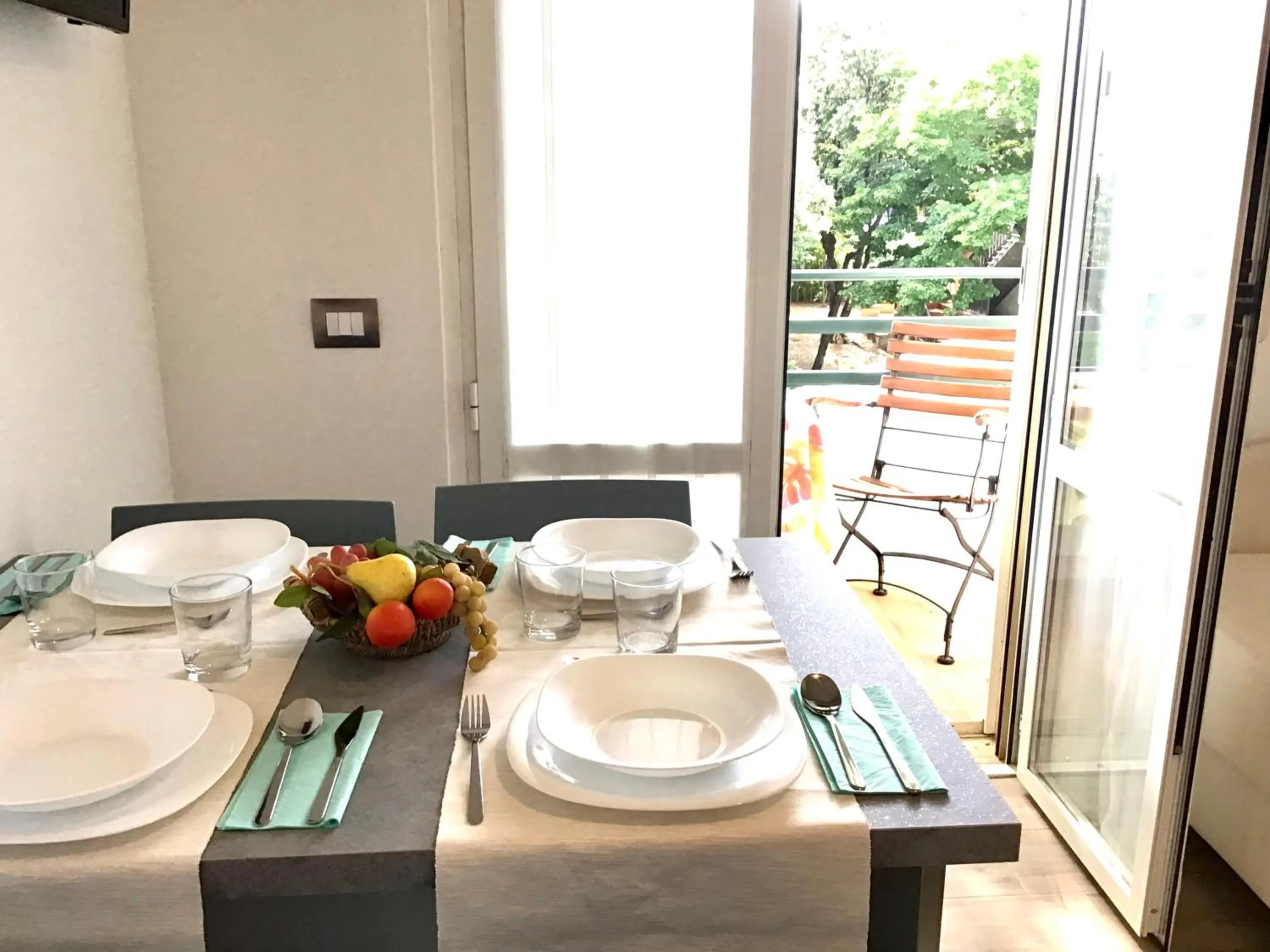 Dining area in La Coccinella Residence