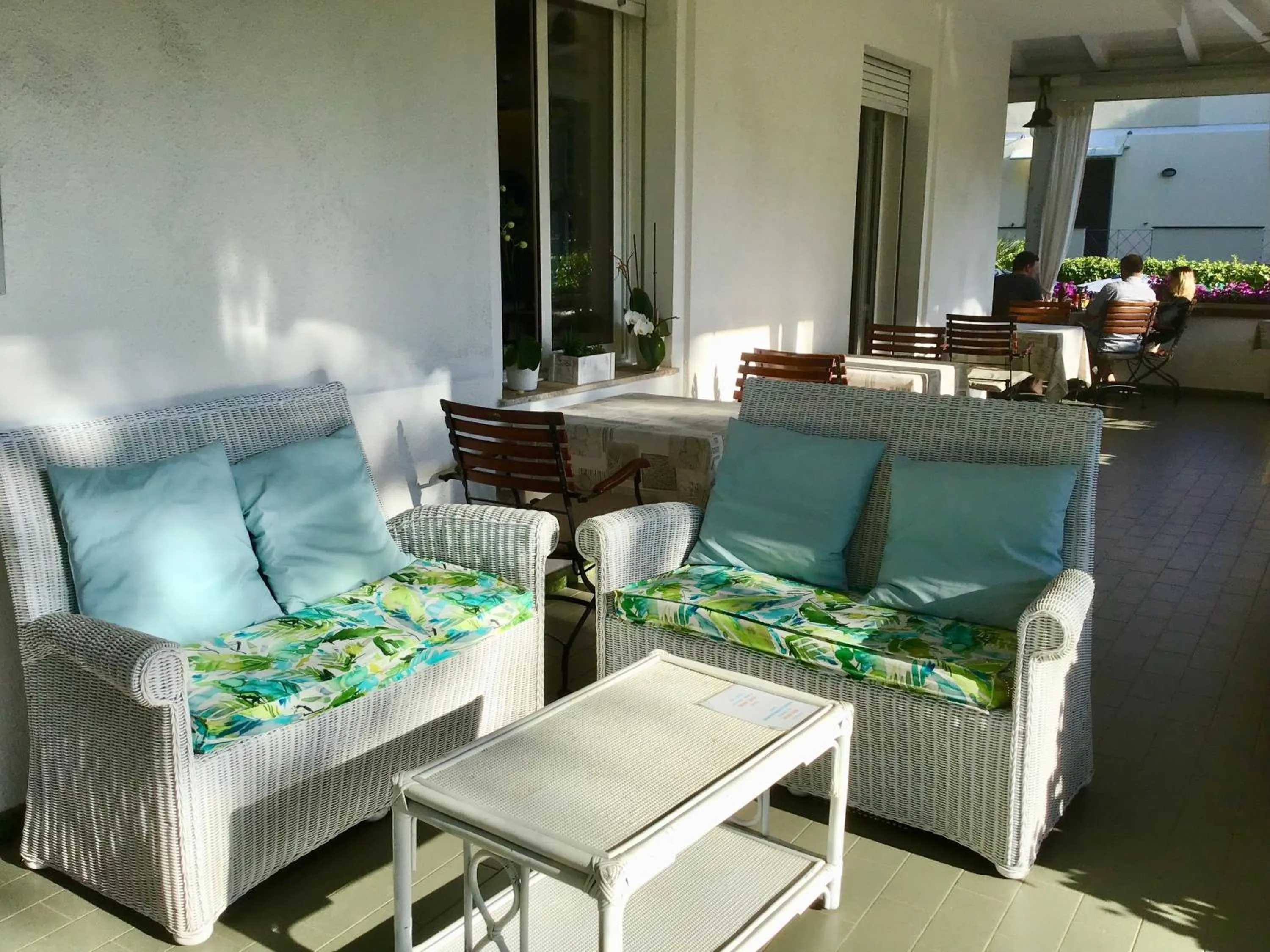 Patio in La Coccinella Residence