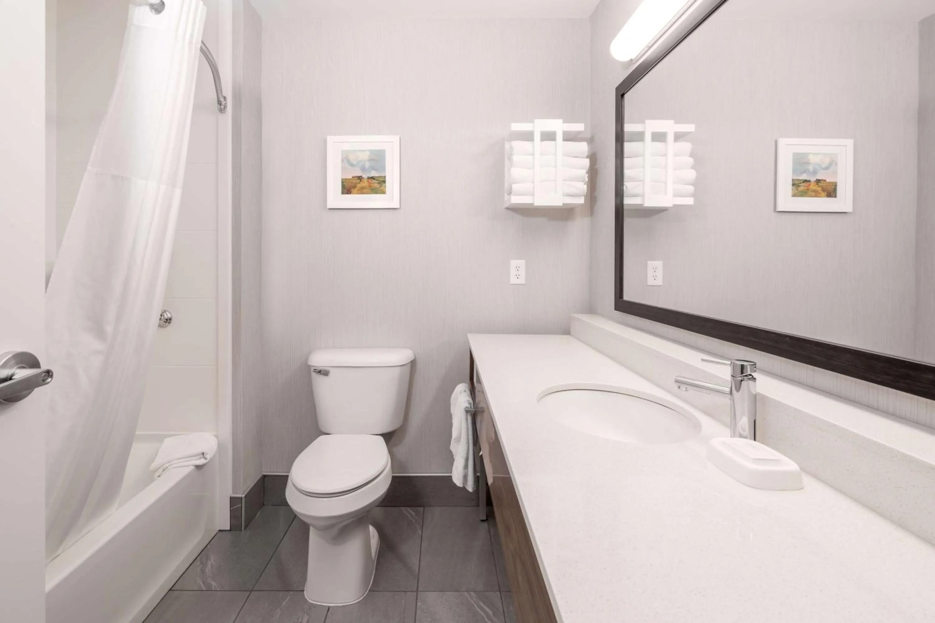 Bathroom in Hampton Inn Mitchell