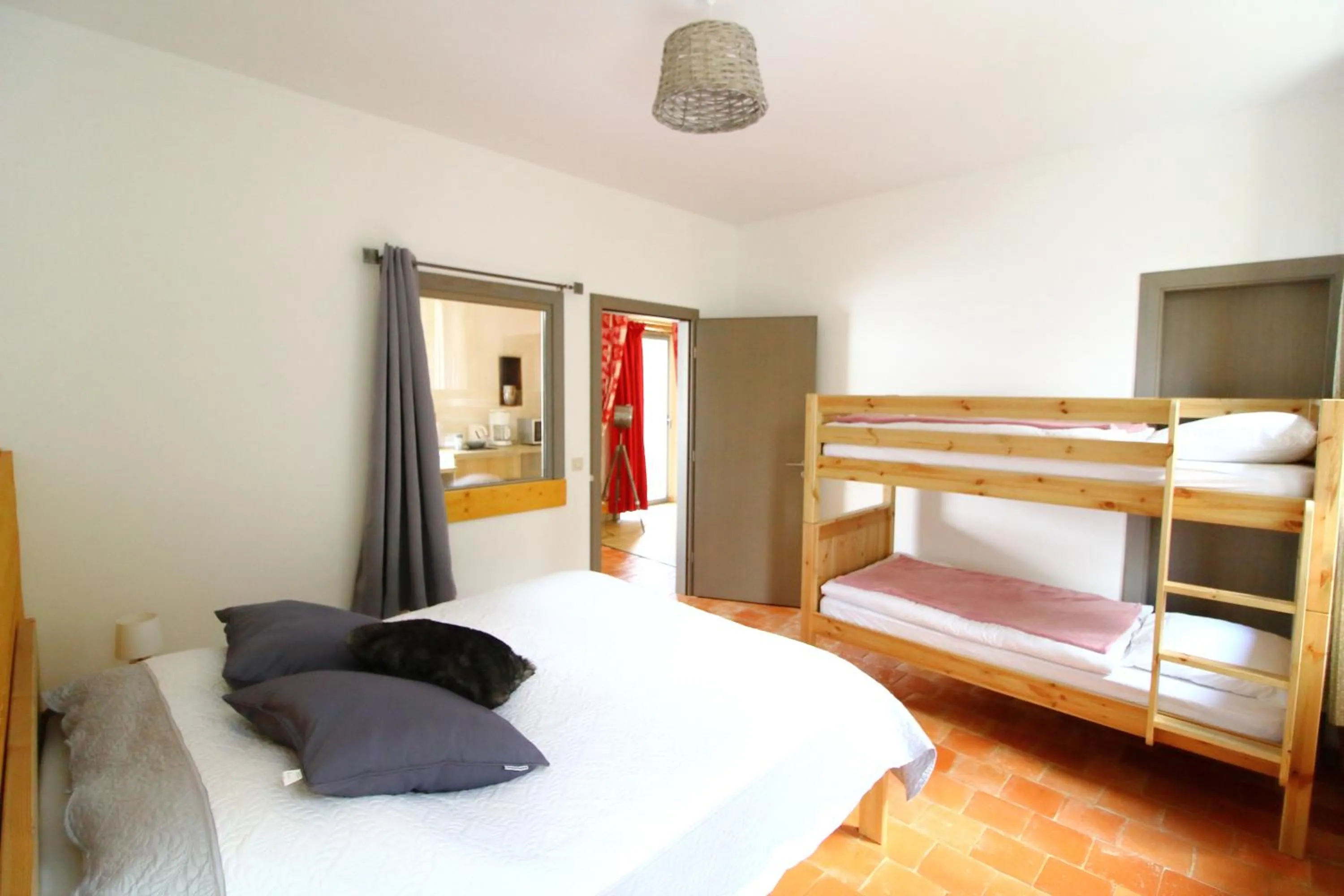 Bedroom, Bed in Le Moulin des Olirics