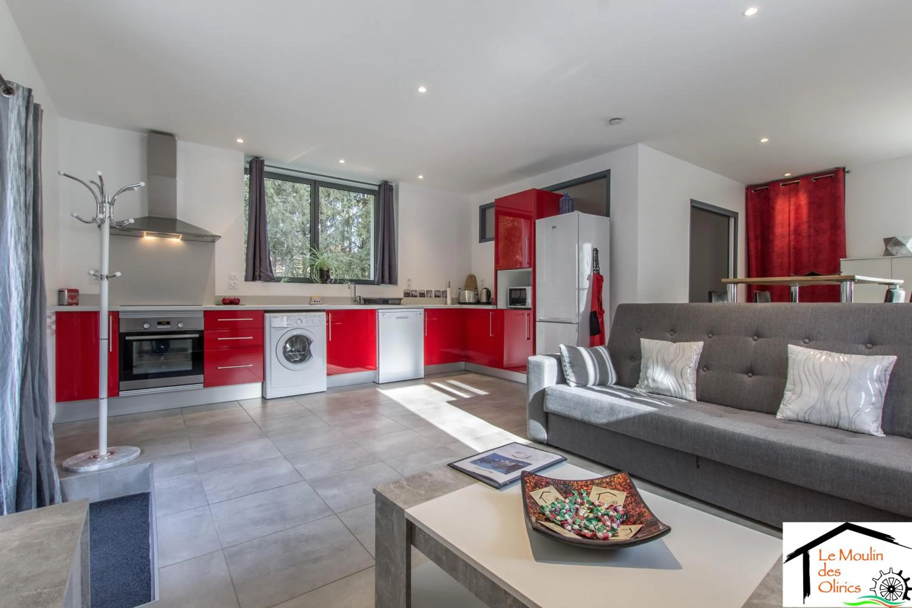 Kitchen or kitchenette in Le Moulin des Olirics