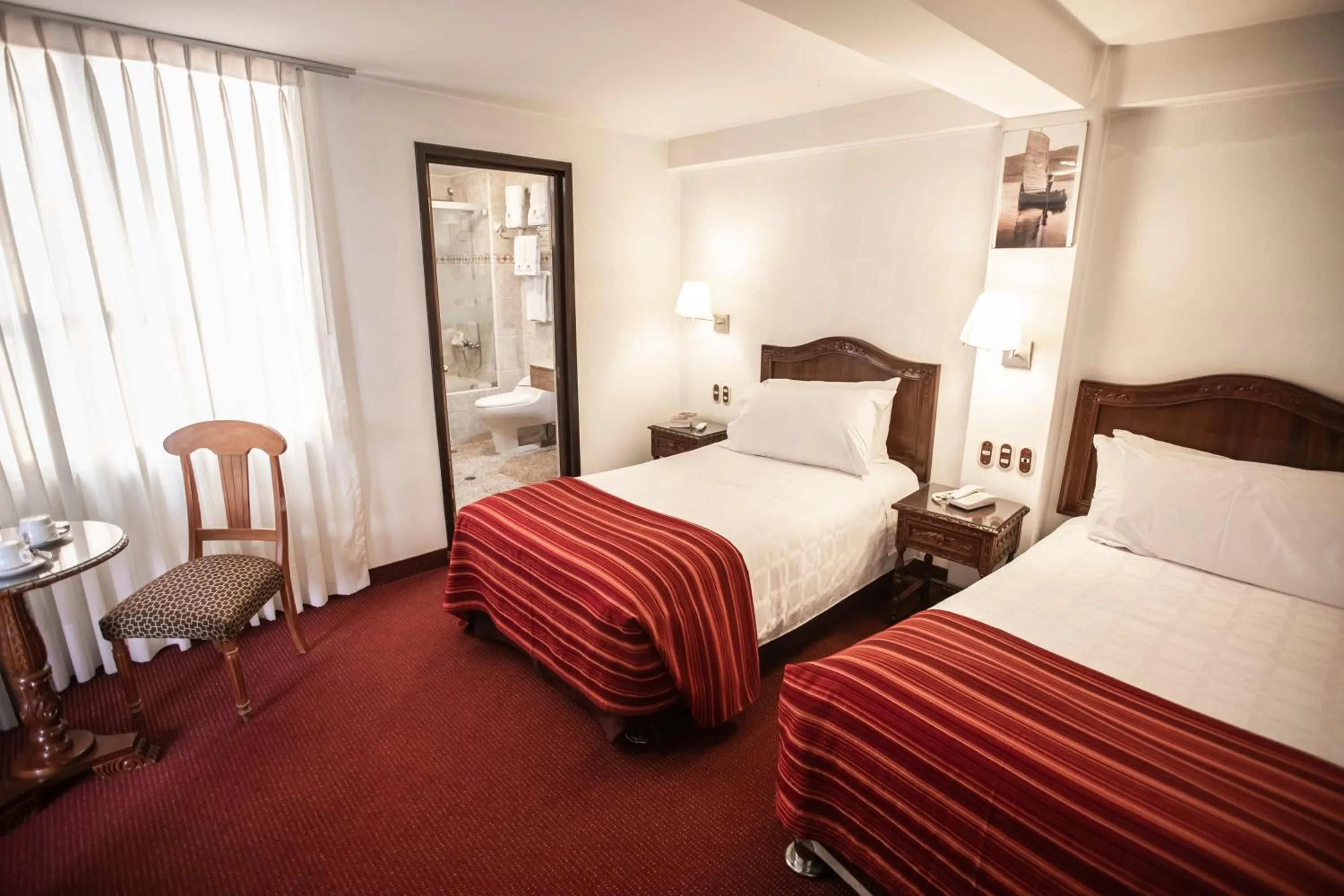 Bedroom, Bed in Hotel Hacienda Plaza de Armas