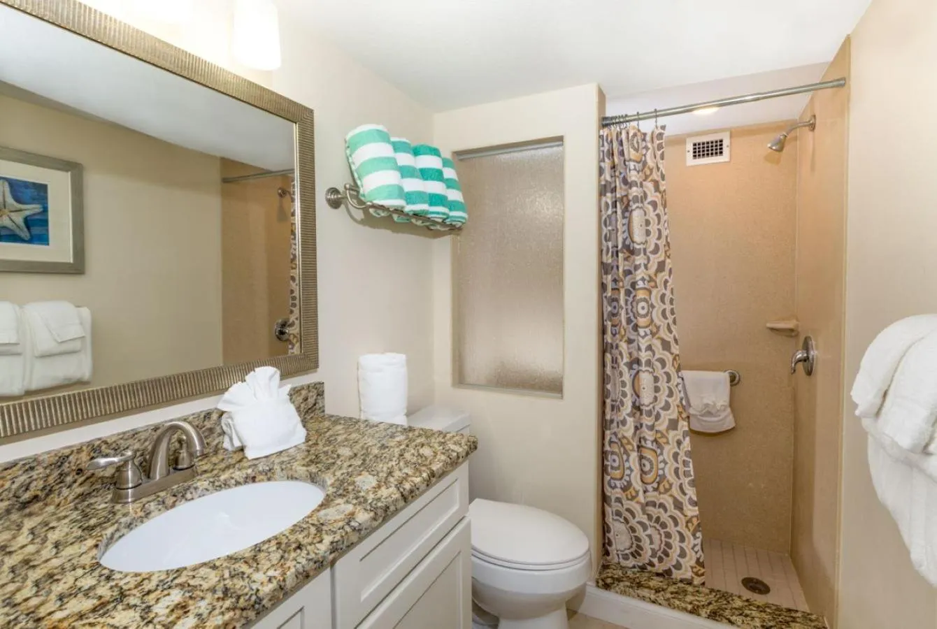 Shower in Hollywood Beach Tower