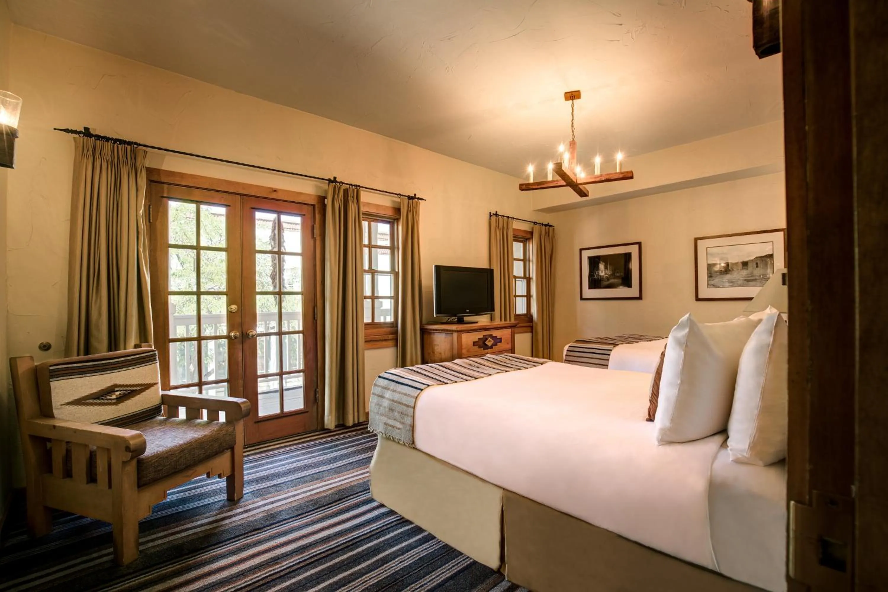 Bed in Hotel Chimayo de Santa Fe