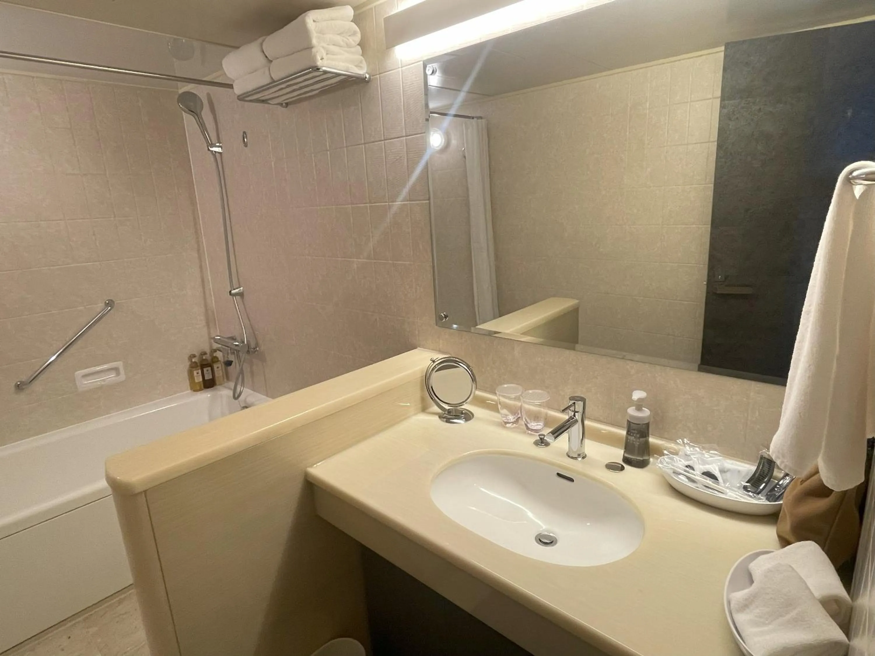 Bathroom in Sendai Kokusai Hotel