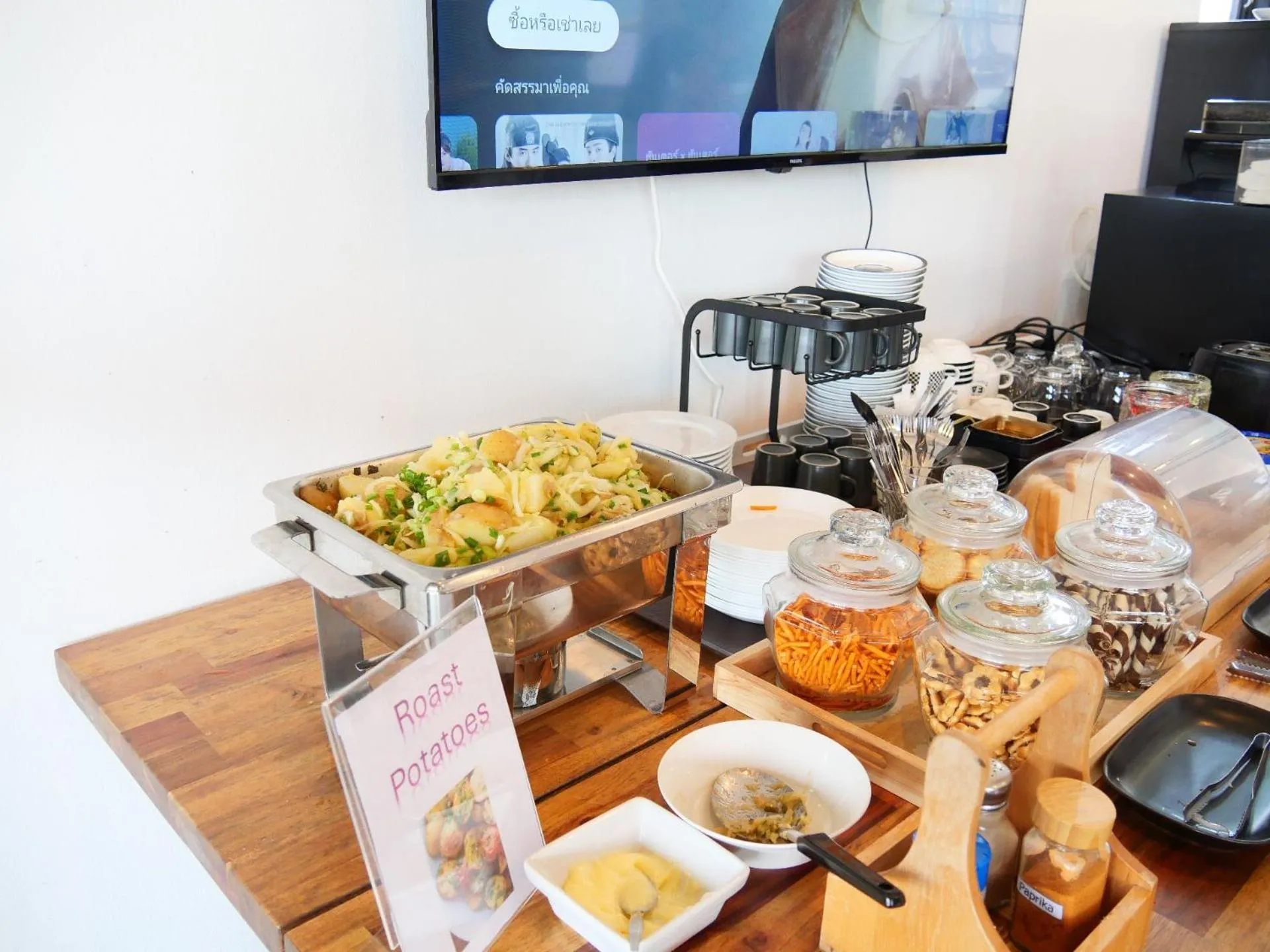 Breakfast in Book a Bed Poshtel - SHA Plus